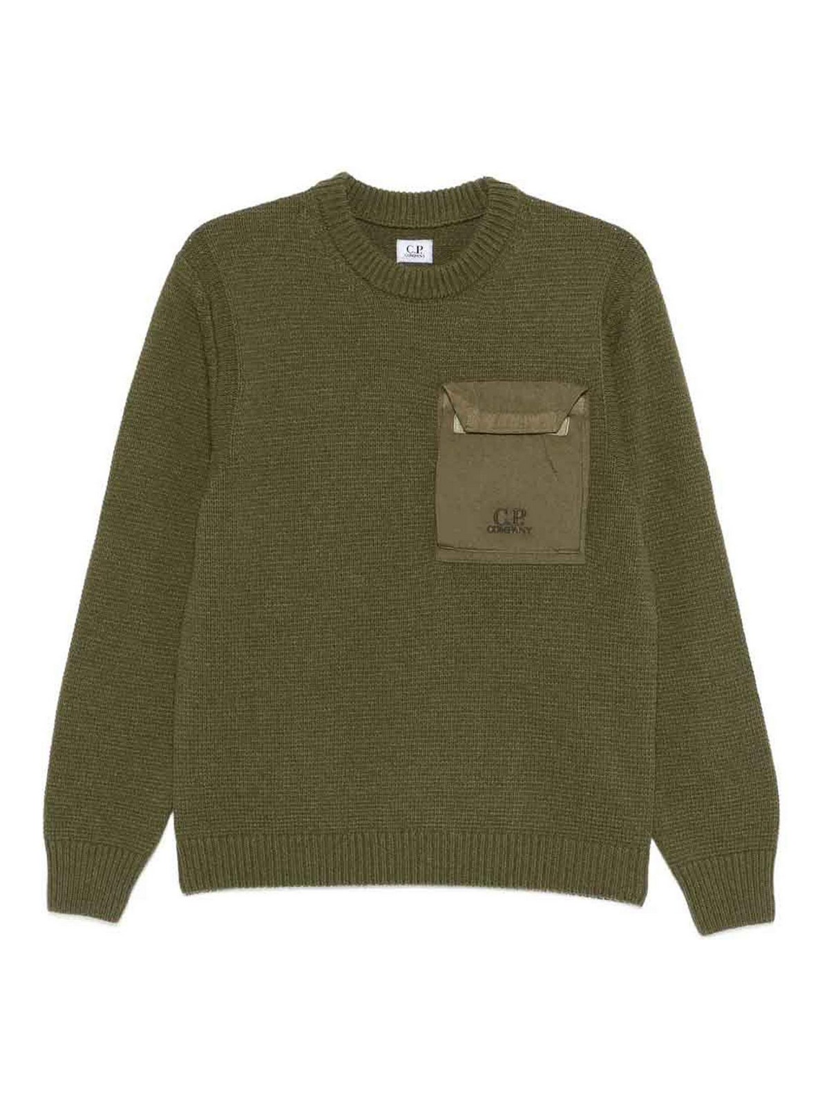 Wool Crew Neck 19CMKN244A110149M652 (C.P. Company / ニット・セーター・カーディガン ) | C.P. Company (シーピーカンパニー)