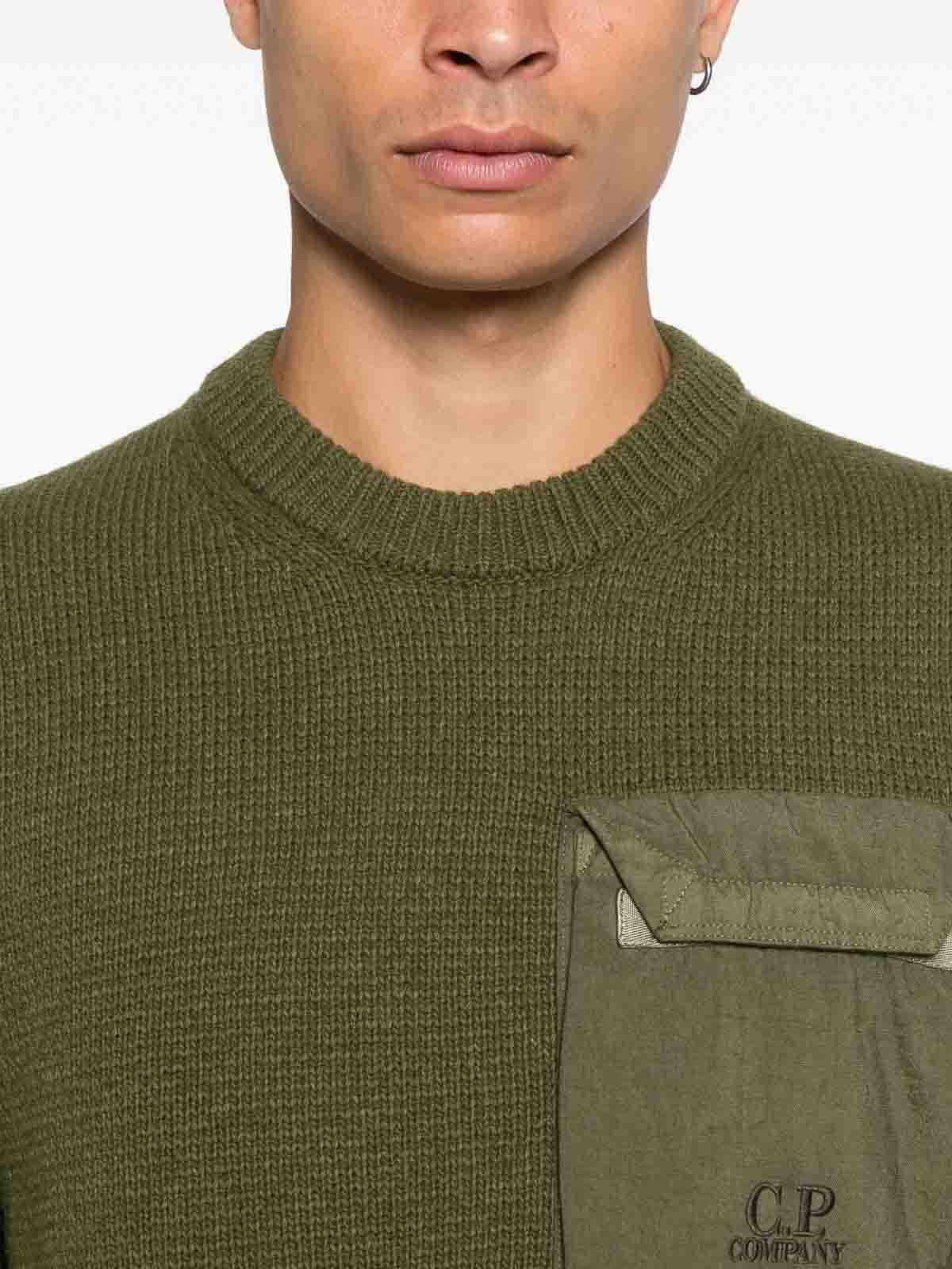 Wool Crew Neck 19CMKN244A110149M652 (C.P. Company / ニット・セーター・カーディガン ) | C.P. Company (シーピーカンパニー)(4)
