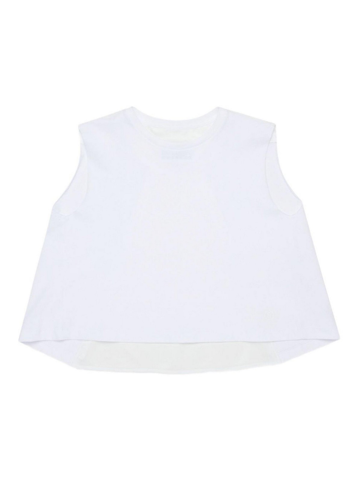 Sleeveless T-Shirt M61019MM07IM6C45 (MM6 Maison Margiela / タンクトップ・キャミソール ) | MM6 Maison Margiela (エムエムシックス)