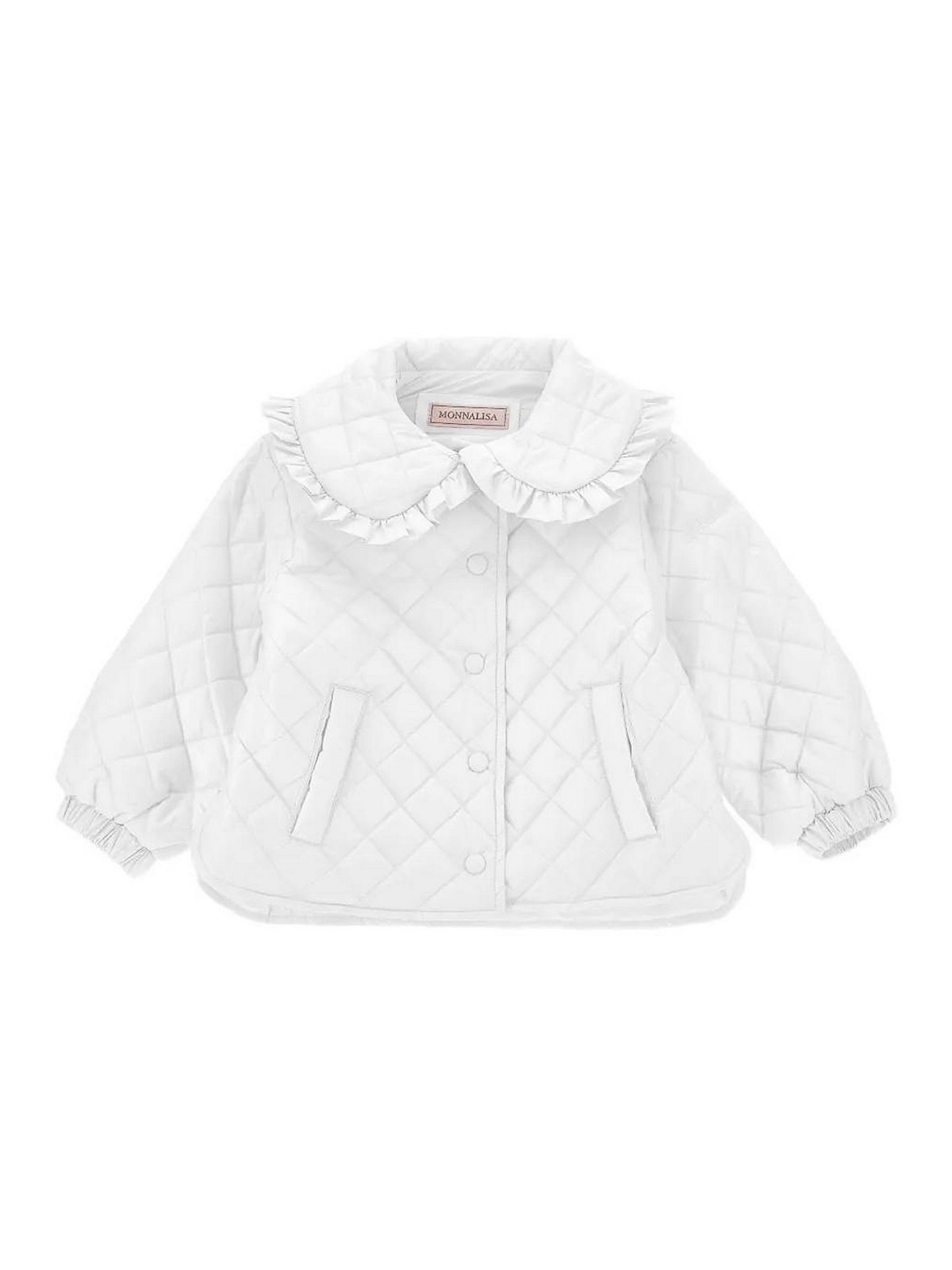 Jacket With Ruches 37G1027027N0099 (MONNALISA / カジュアルジャケット ) | MONNALISA (モナリザ)