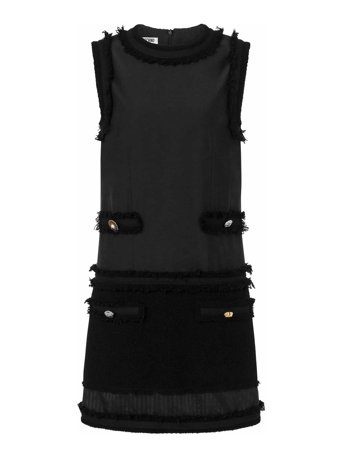 Boucle Stretch Dress 042305202555 (MOSCHINO / ワンピース・ドレス・オールインワン ) | MOSCHINO (モスキーノ)