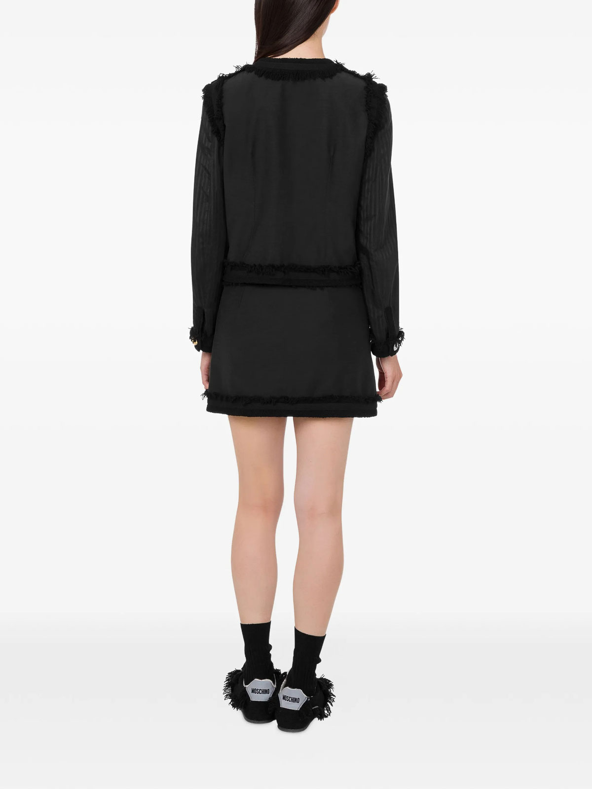 Boucle Stretch Jacket 051105202555 (MOSCHINO / ブレザー・ジャケット ) | MOSCHINO (モスキーノ)(2)