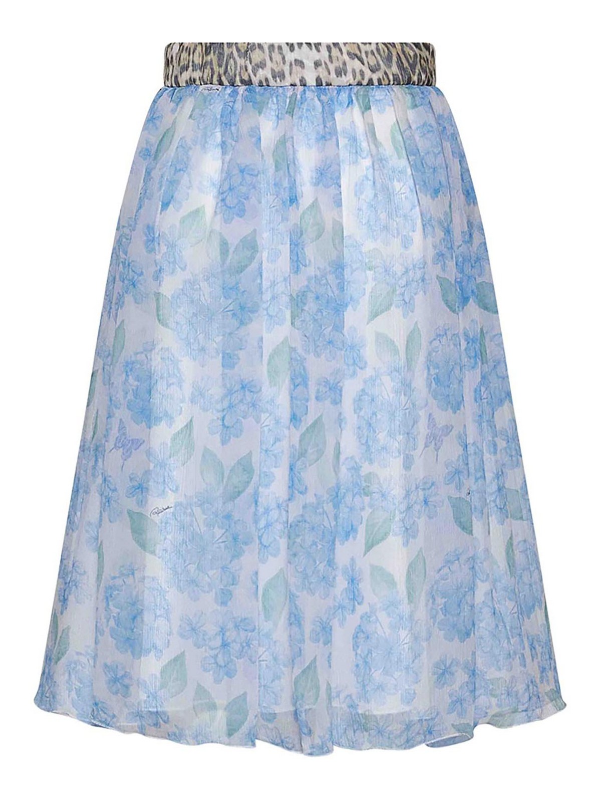 Printed Skirt CGP26006GOMF1PLUMBAGNH (roberto cavalli / スカート ) | roberto cavalli (ロベルト カヴァリ)