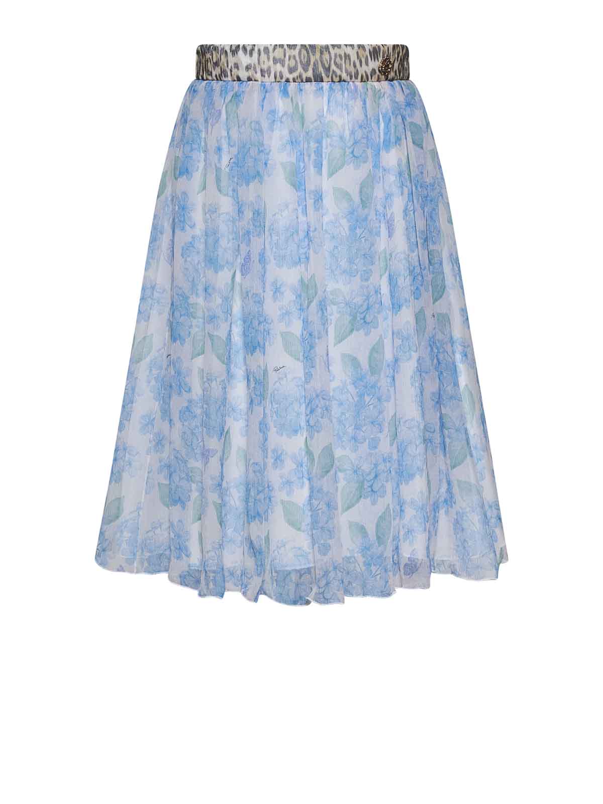 Printed Skirt CGP26006GOMF1PLUMBAGNH (roberto cavalli / スカート ) | roberto cavalli (ロベルト カヴァリ)(1)