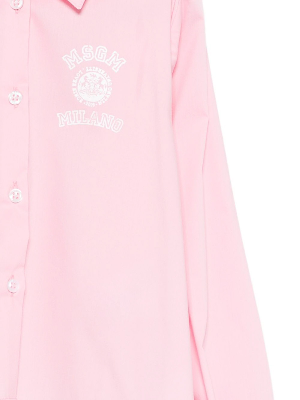 Shirt With Logo S6MSJGSI026MS076 (MSGM / シャツ・ブラウス ) | MSGM (エムエスジーエム)(1)