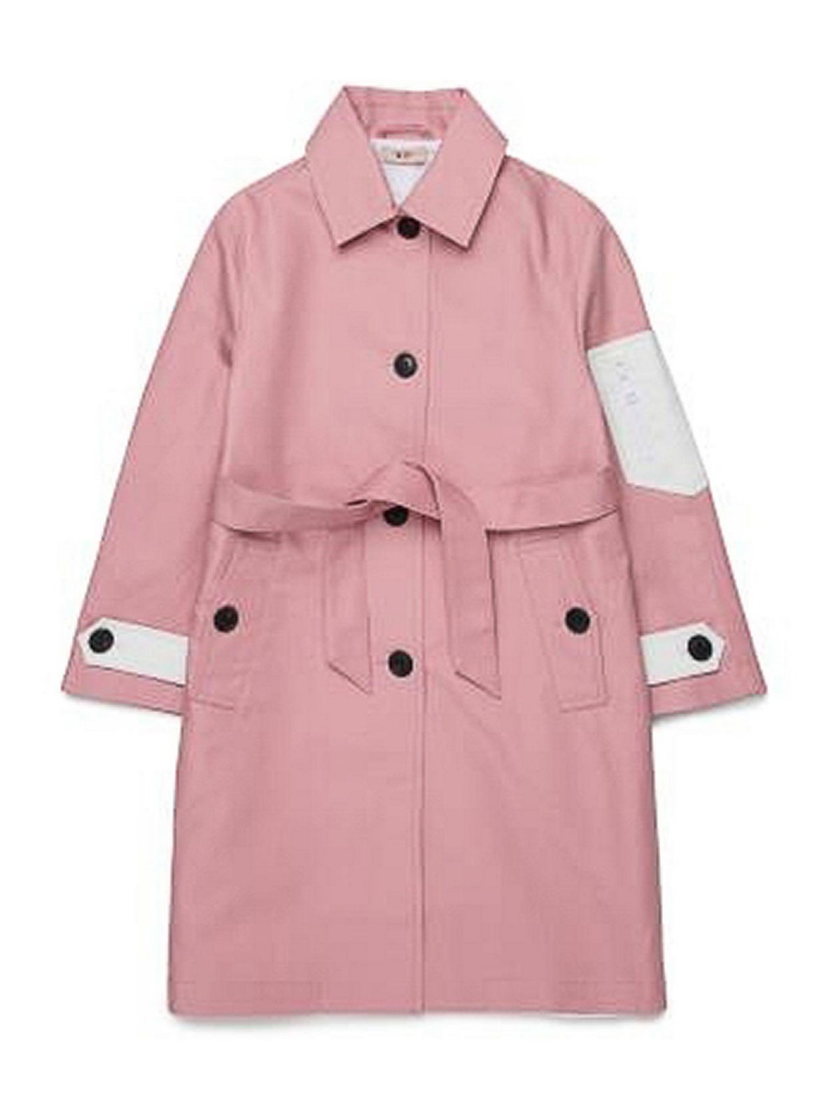 Trench Coat With Logo N2109FN03820N321 (N°21 / コート ) | N°21 (ヌメロ ヴェントゥーノ)