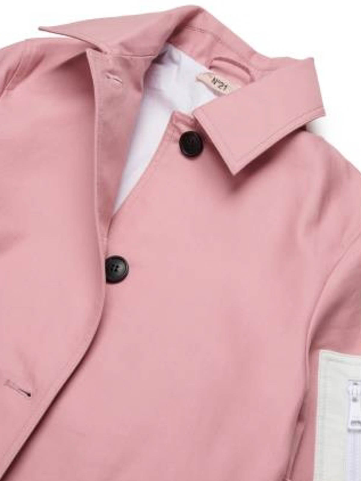 Trench Coat With Logo N2109FN03820N321 (N°21 / コート ) | N°21 (ヌメロ ヴェントゥーノ)(2)