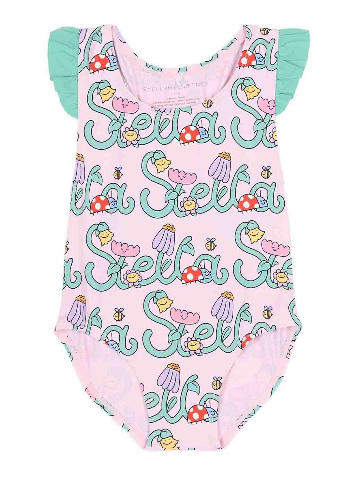 Swimsuit With Logo TYC039Z358751RMC (Stella McCartney / ワンピース・ドレス・オールインワン ) | Stella McCartney (ステラ マッカートニー)