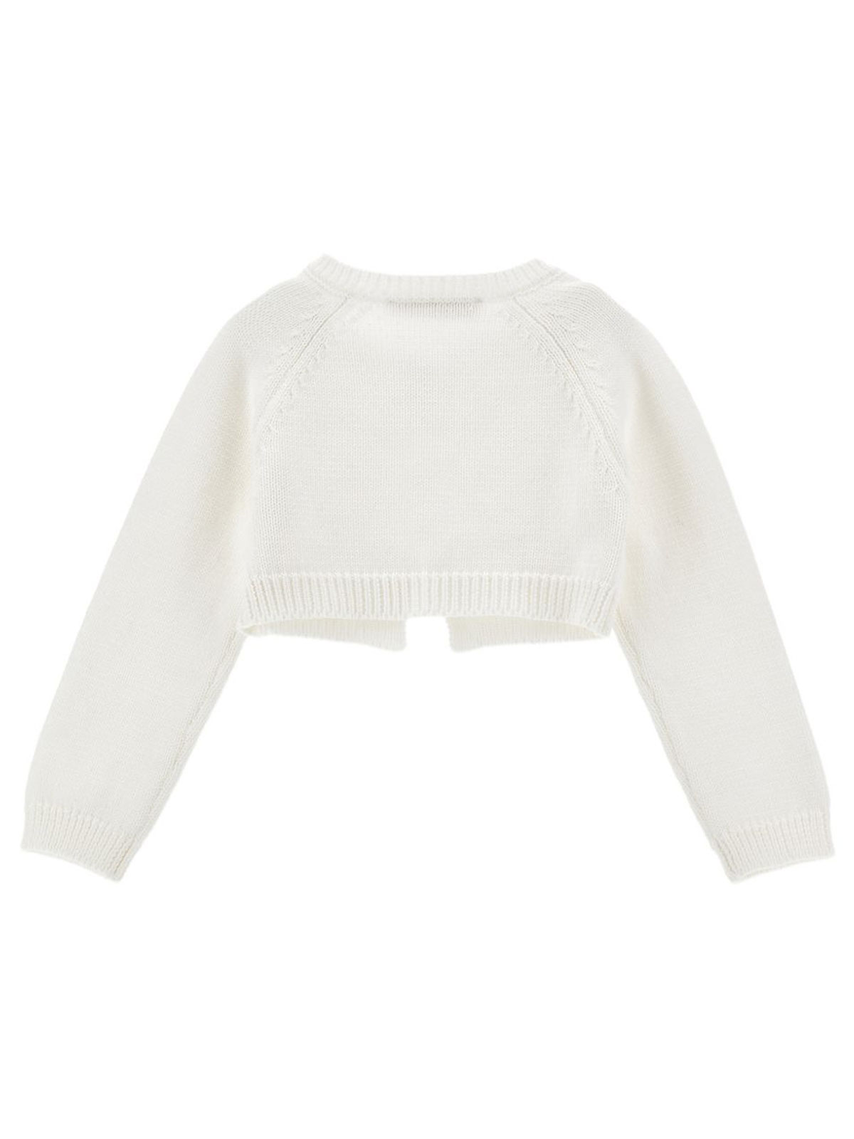 Cardigan With Bow 73G80070360001 (MONNALISA / ニット・セーター・カーディガン ) | MONNALISA (モナリザ)(1)