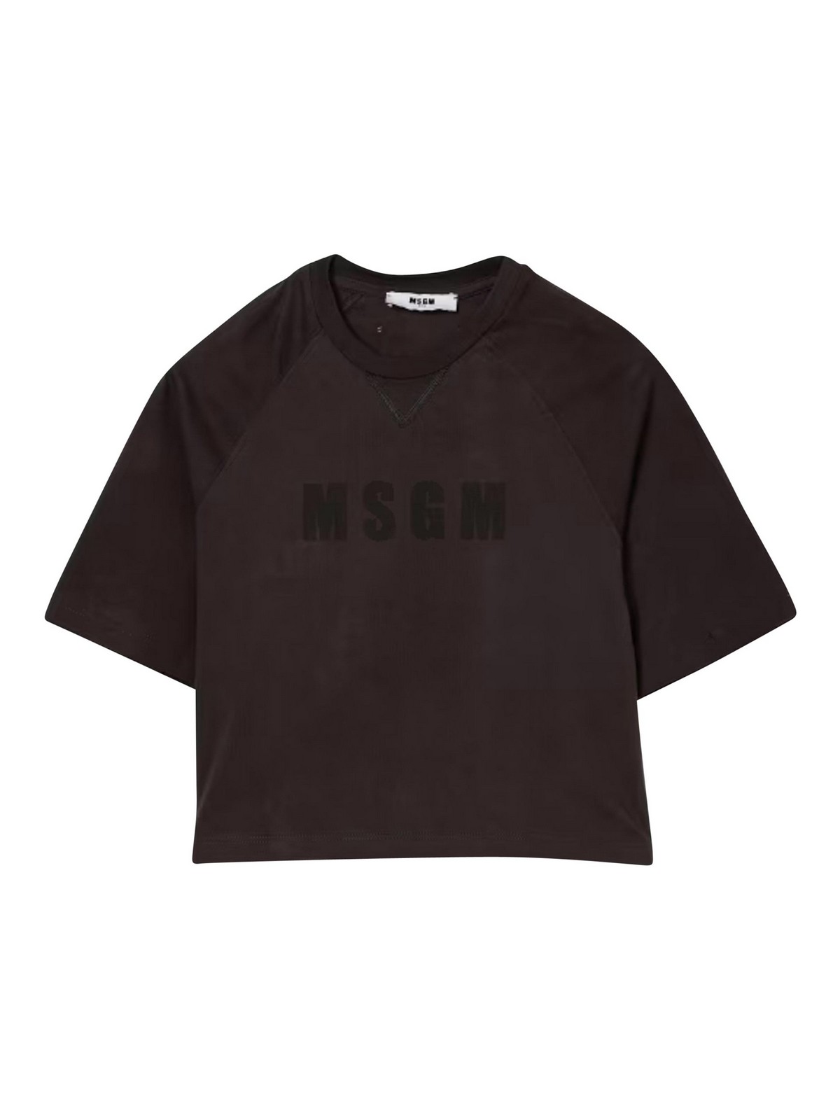 T-Shirt With Print S6MSJGTH157103 (MSGM / Tシャツ・カットソー ) | MSGM (エムエスジーエム)