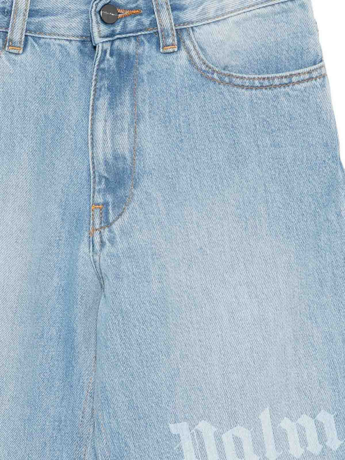 Jeans With Logo PBYB009S26DEN001050 (Palm Angels / ジーンズ ) | Palm Angels (パームエンジェルス)(2)