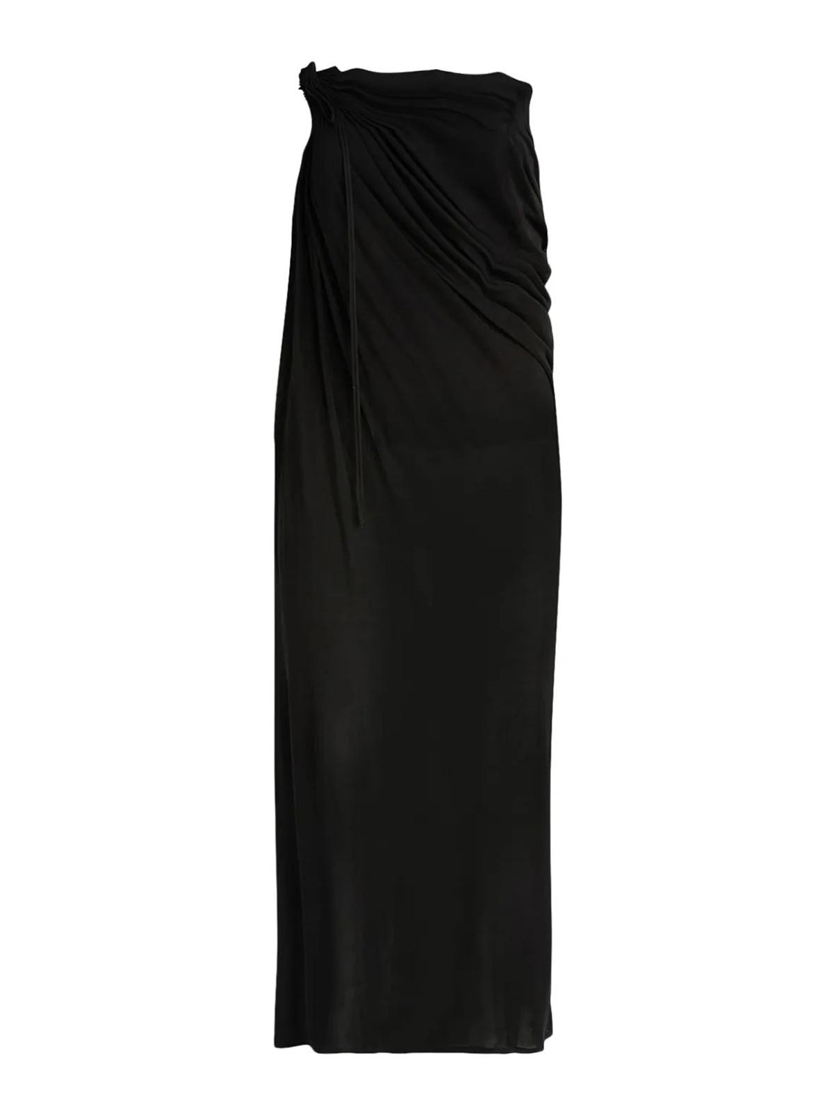 Draped Jersey Low Waist Long Skirt SK013154730473 (ANDREĀDAMO / スカート ) | ANDREĀDAMO (アンドレアダモ)