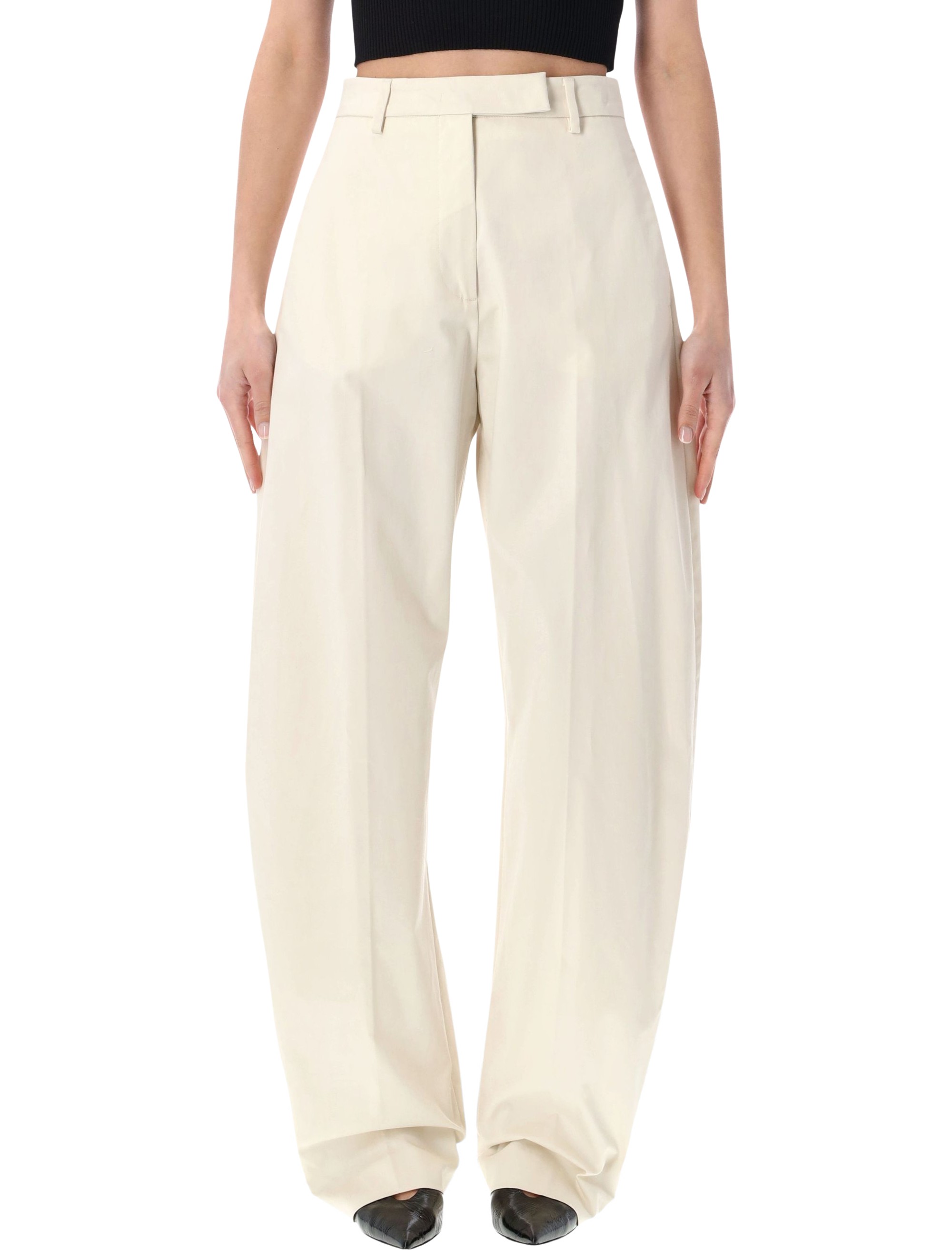 THE LATEST Trousers White 3122T0176T0343 (TheLatest / パンツ ) | TheLatest (ザレイテスト)