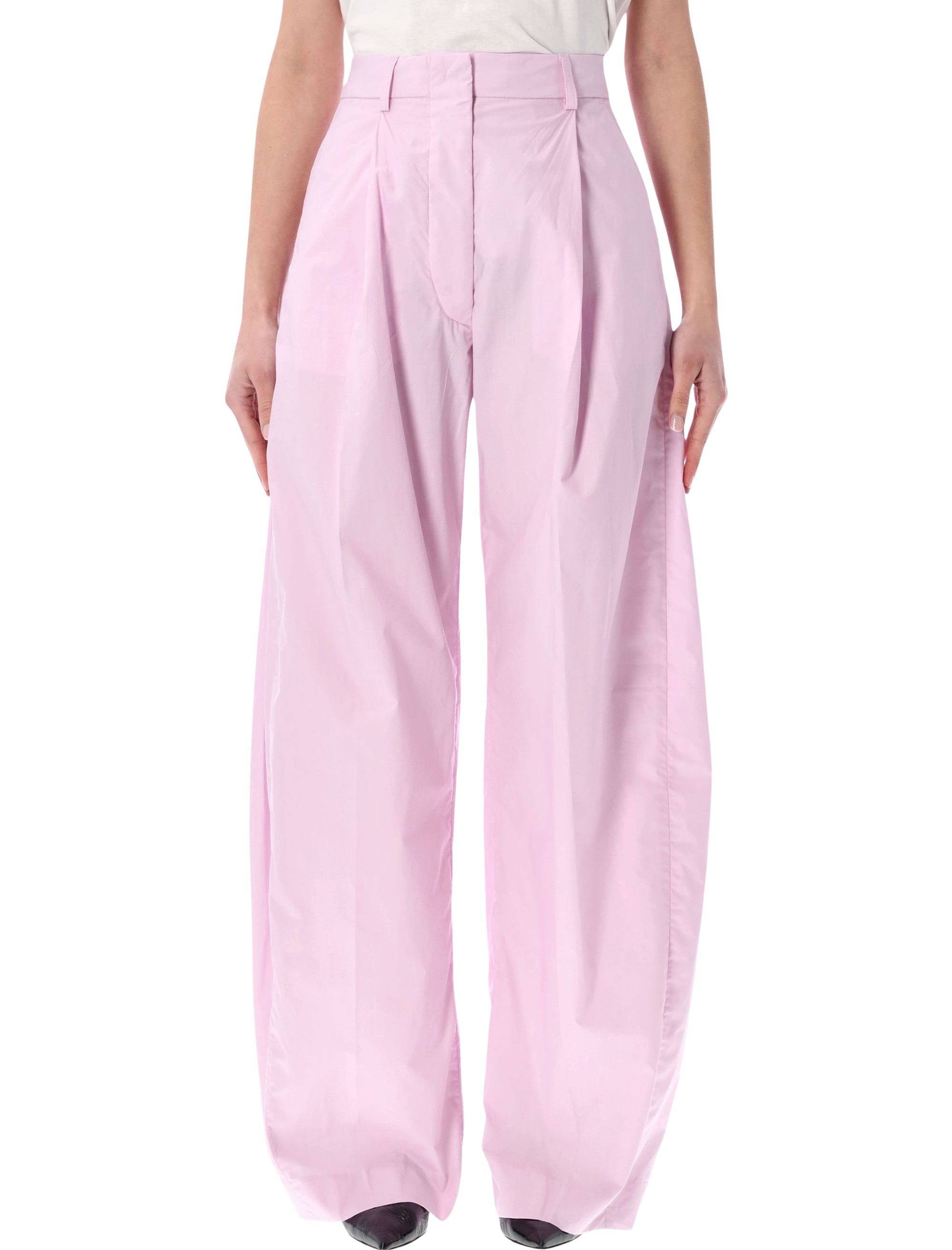 THE LATEST Trousers Pink 3111T0160T0104 (TheLatest / パンツ ) | TheLatest (ザレイテスト)