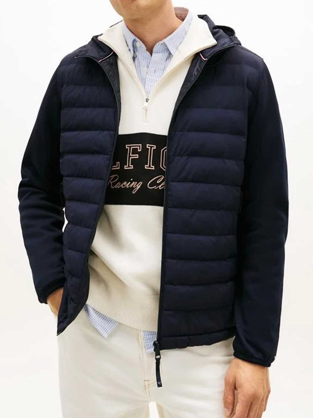 Performance Mix Media Jacket MW0MW417880GY (TOMMY HILFIGER / カジュアルジャケット ) | TOMMY HILFIGER (トミーフィルフィガー)(1)