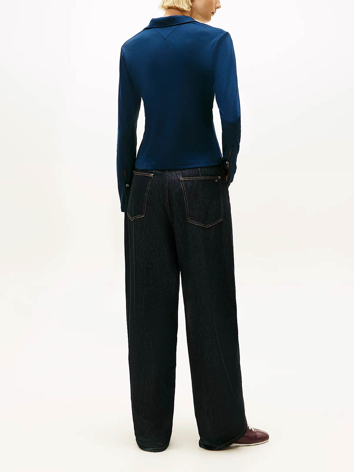 Modern Cody Ls Open Polo WW0WW47850C1G (TOMMY HILFIGER / ポロシャツ ) | TOMMY HILFIGER (トミーフィルフィガー)(2)