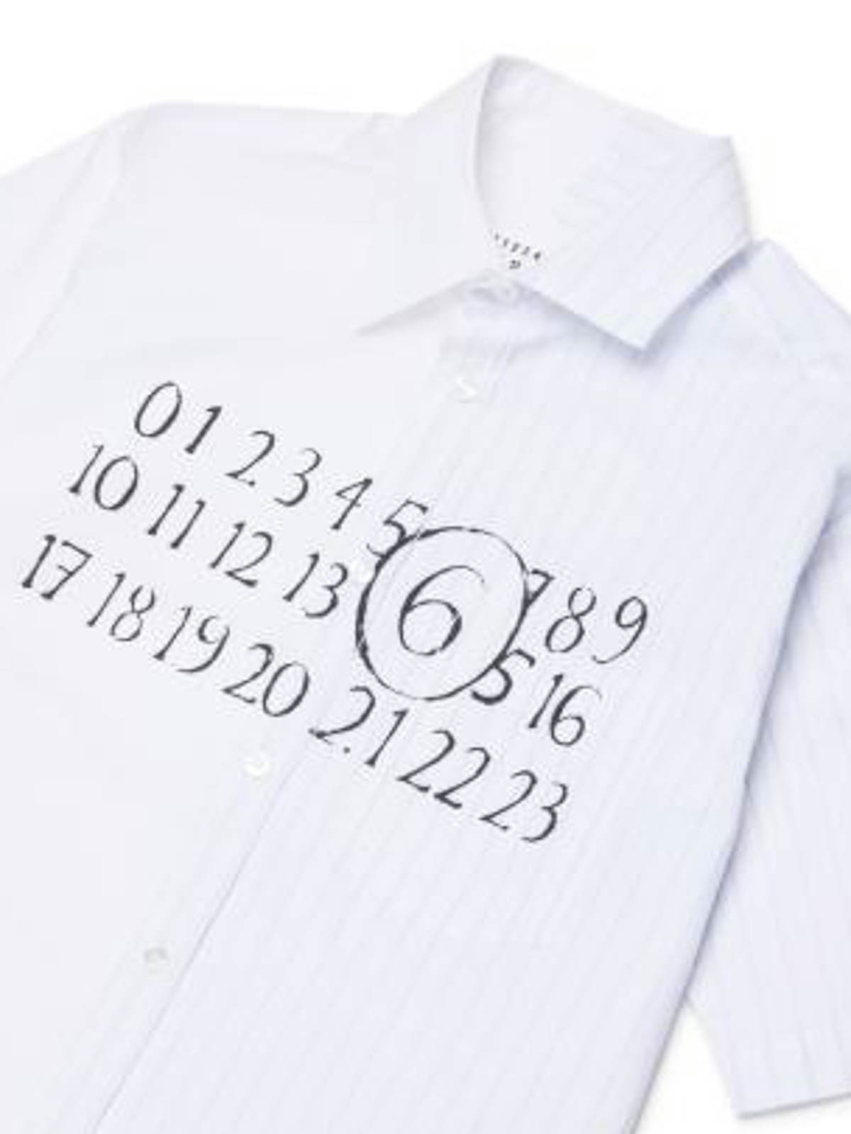 Shirt With Logo M60947MM07HM6C44 (MM6 Maison Margiela / シャツ・ブラウス ) | MM6 Maison Margiela (エムエムシックス)(2)