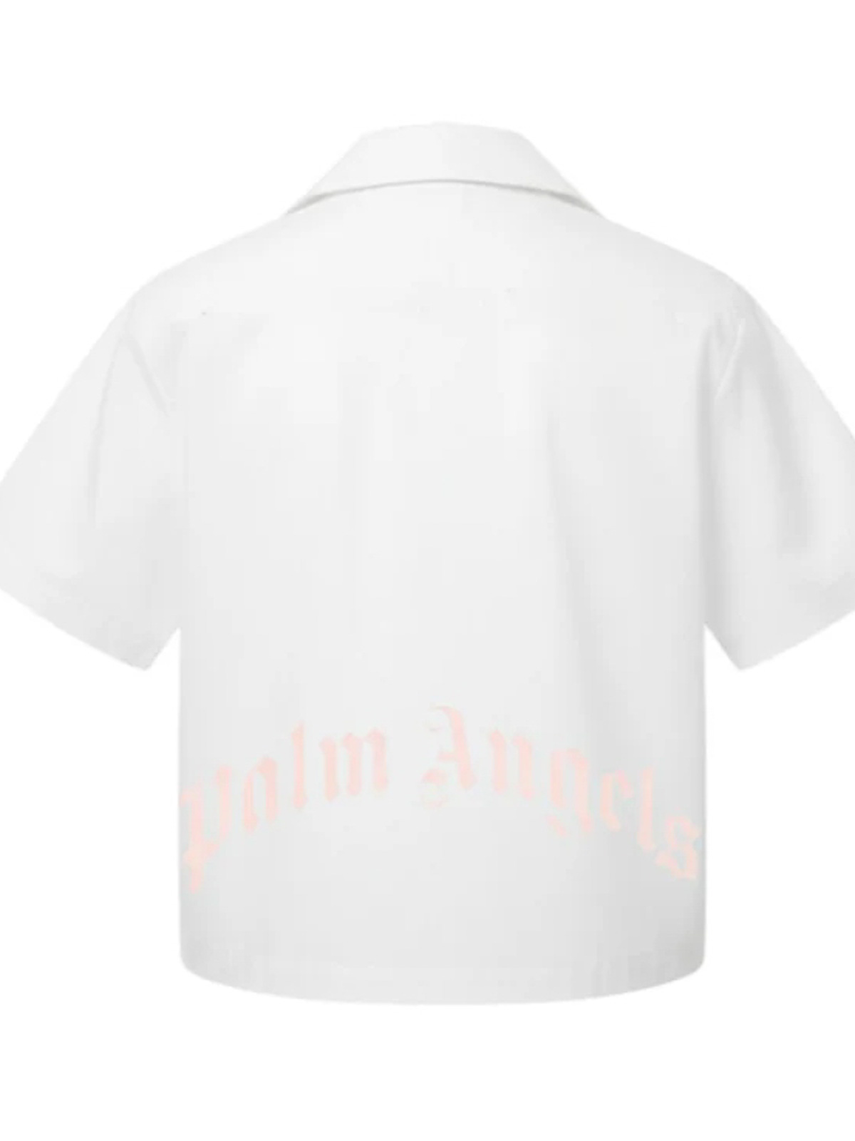 Crop Shirt With Logo PGGG001S26FAB002002 (Palm Angels / シャツ・ブラウス ) | Palm Angels (パームエンジェルス)(1)