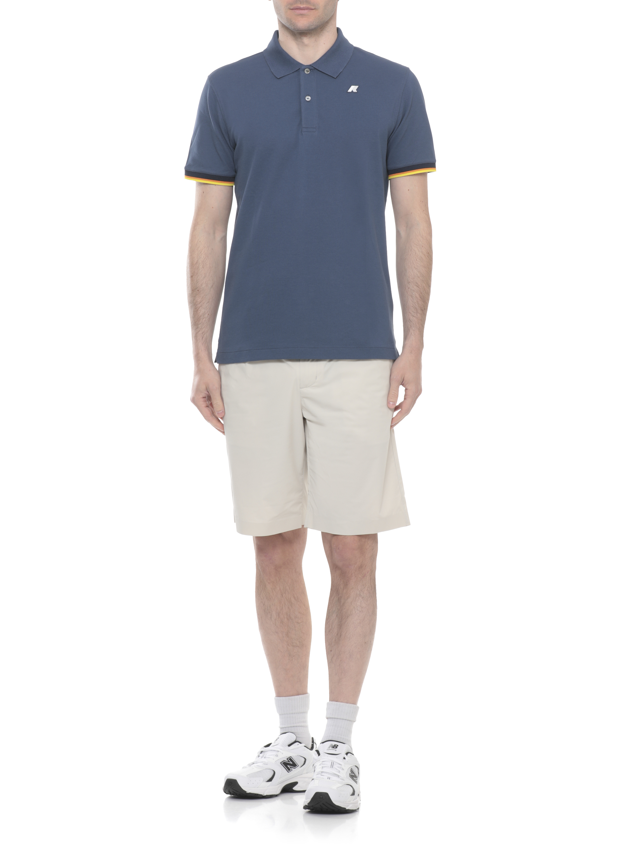 K-Way T-shirts and Polos Blue K1125BWB67 (K-WAY / ポロシャツ ) | K-WAY (ケーウェイ)(1)