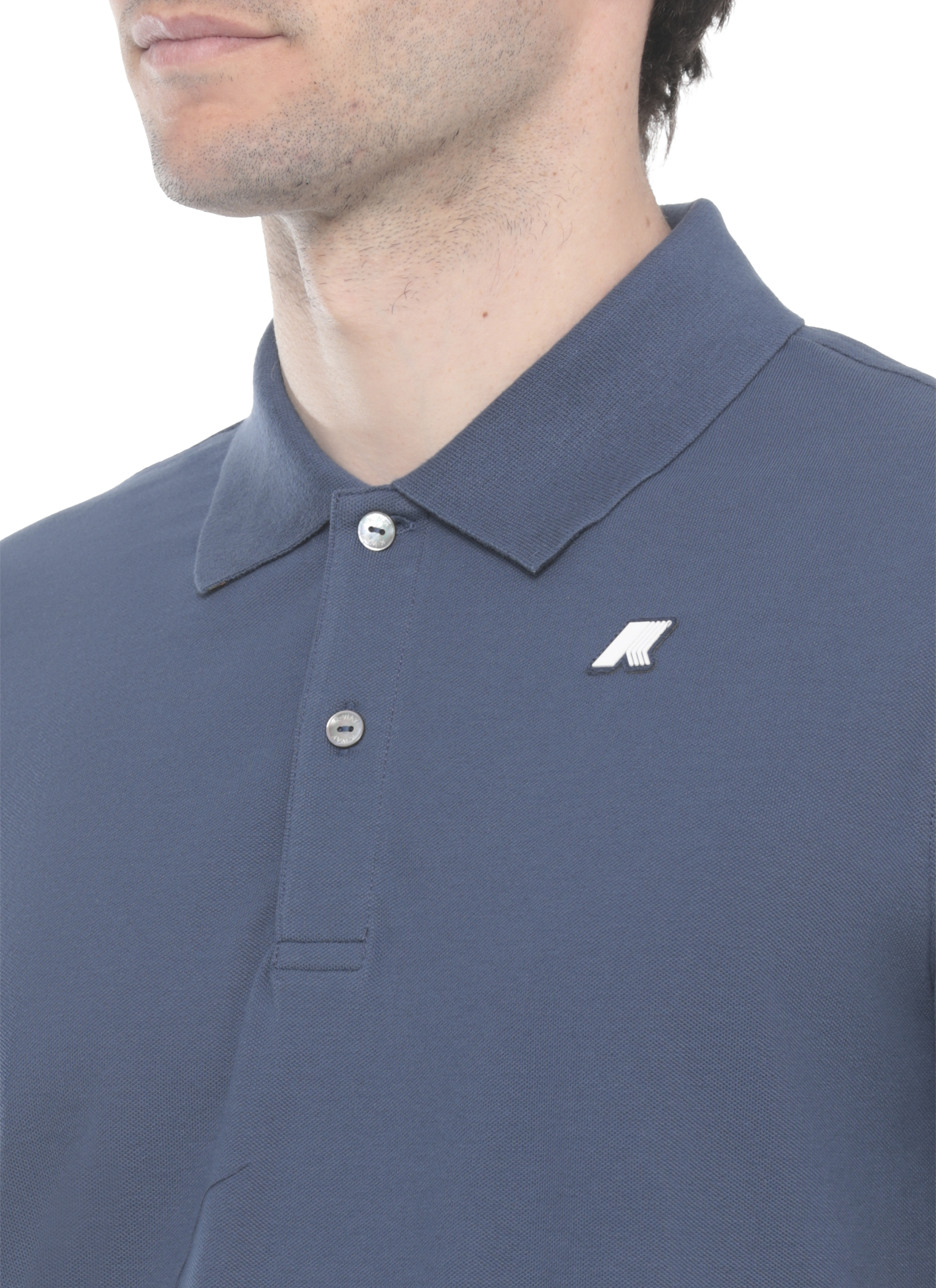 K-Way T-shirts and Polos Blue K1125BWB67 (K-WAY / ポロシャツ ) | K-WAY (ケーウェイ)(3)