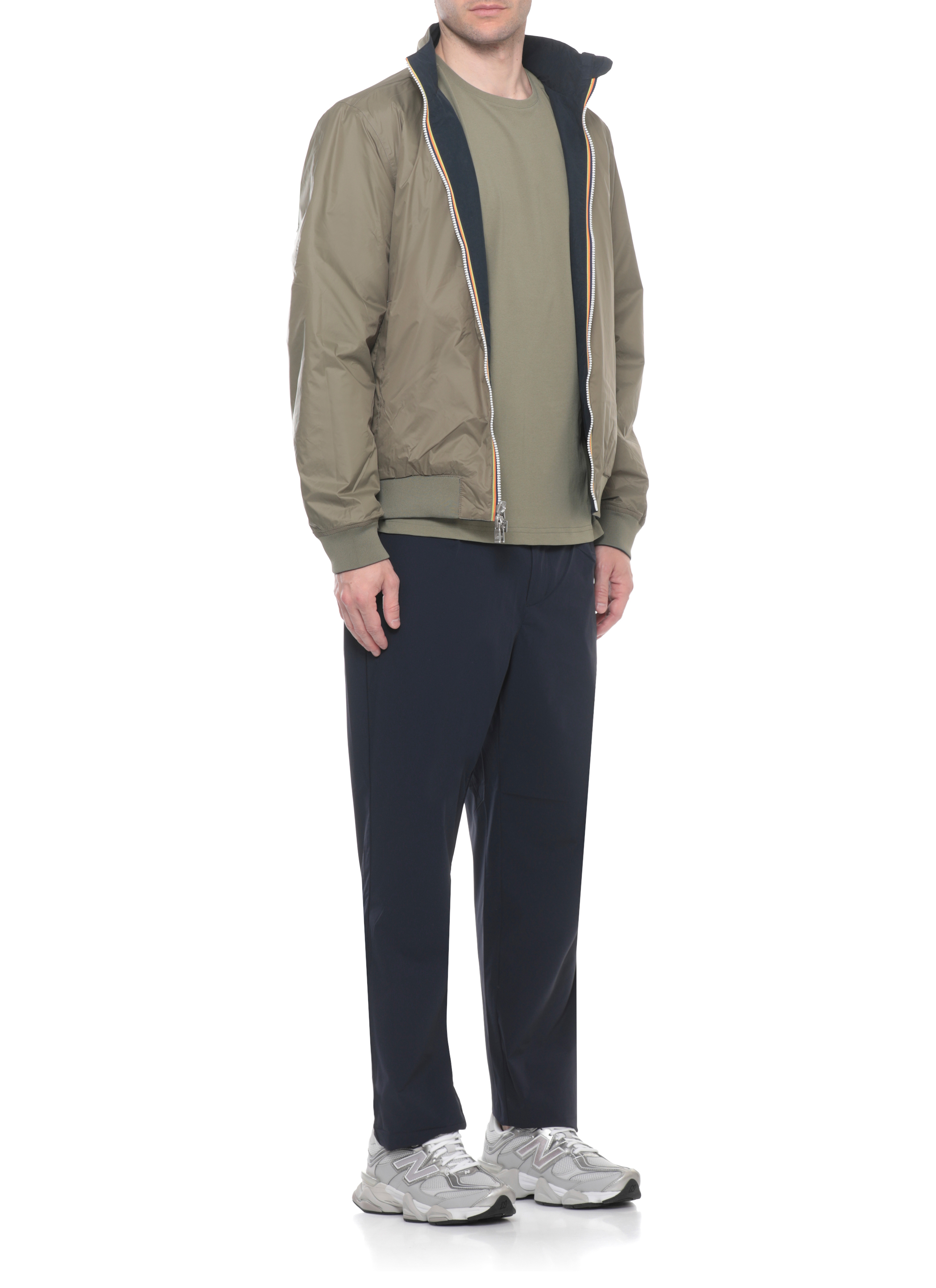 K-Way Coats Blue K8135PWB0T (K-WAY / カジュアルジャケット ) | K-WAY (ケーウェイ)(4)