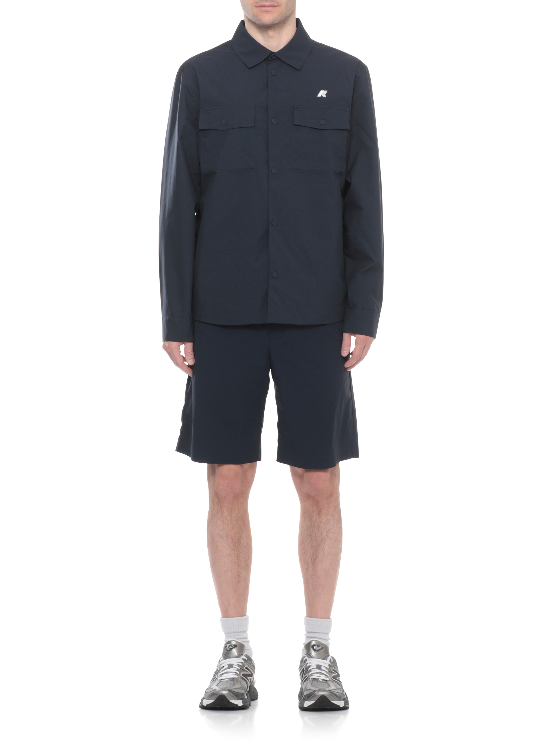 K-Way Shirts Blue K5138MWK89 (K-WAY / シャツ・ブラウス ) | K-WAY (ケーウェイ)(1)