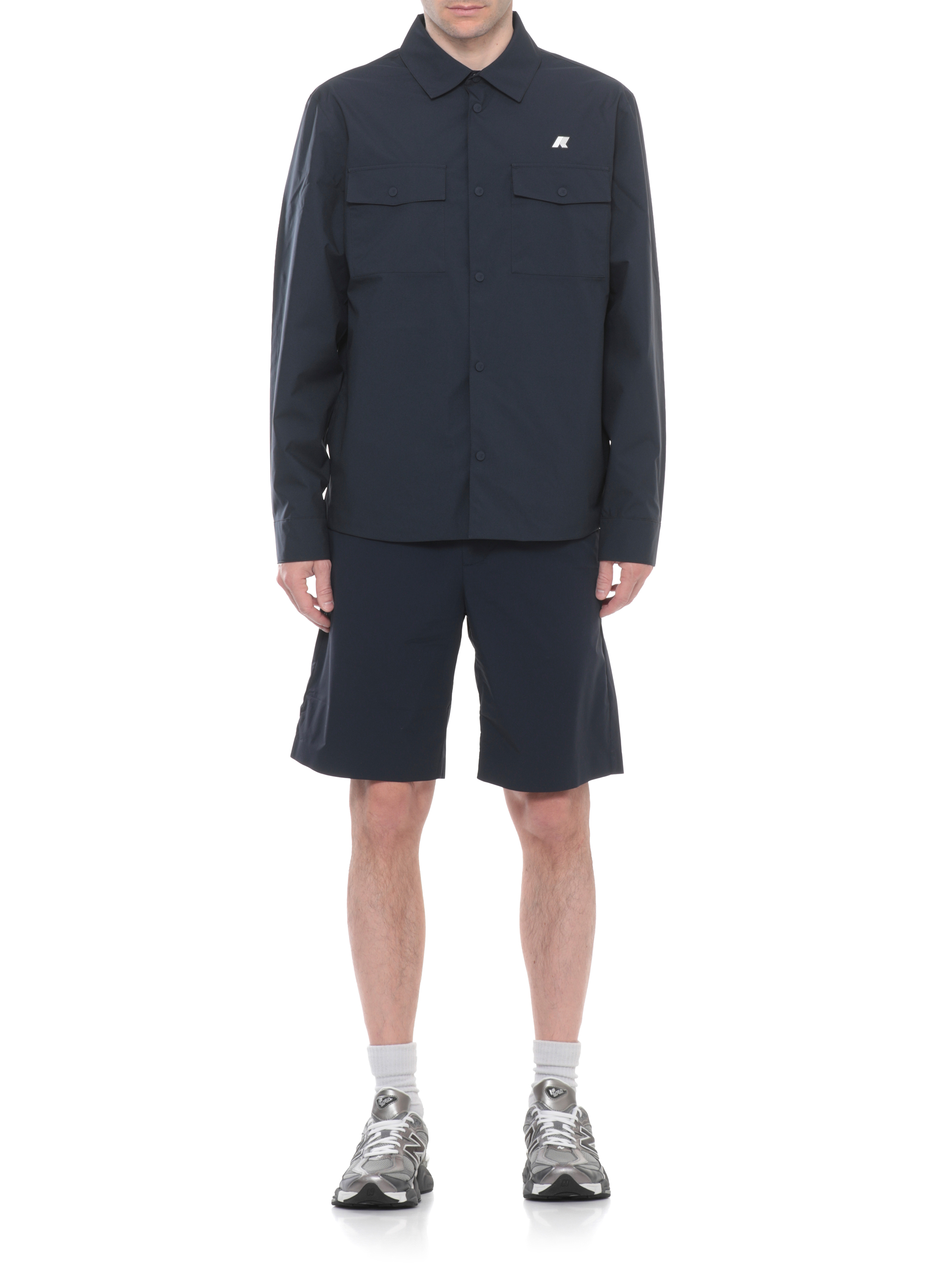 K-Way Shirts Blue K5138MWK89 (K-WAY / シャツ・ブラウス ) | K-WAY (ケーウェイ)(4)