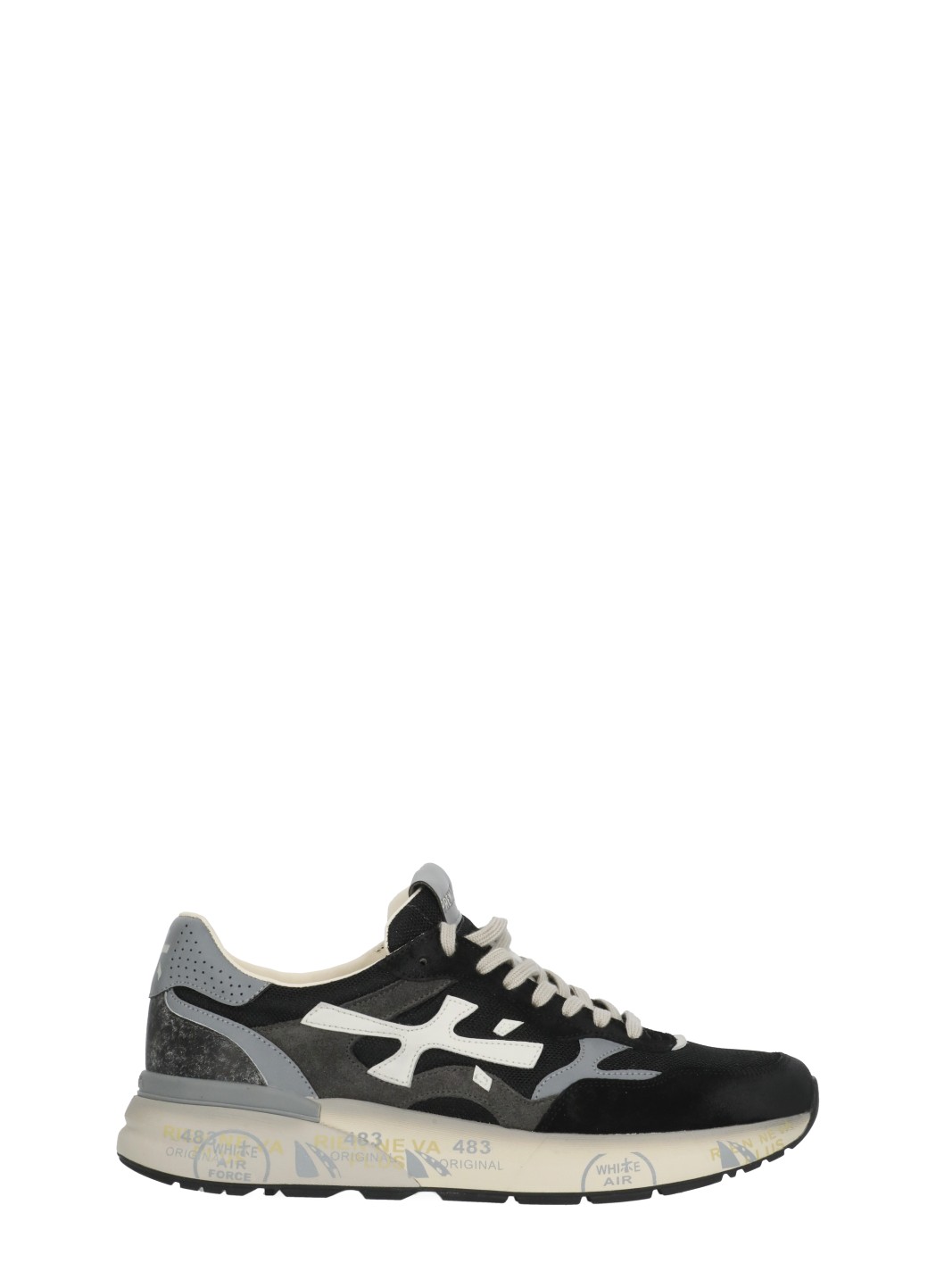 White Premiata Sneakers Black MICK018119 (PREMIATA / スニーカー ) | PREMIATA (プレミアータ)
