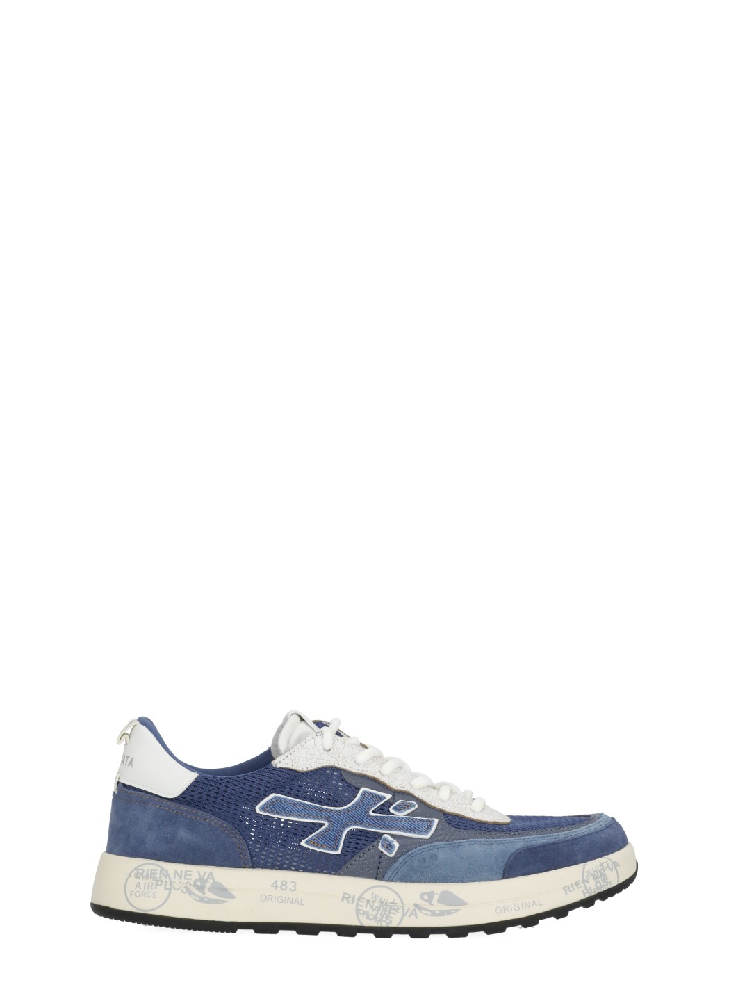 White Premiata Sneakers Blue NOUS8067 (PREMIATA / スニーカー ) | PREMIATA (プレミアータ)