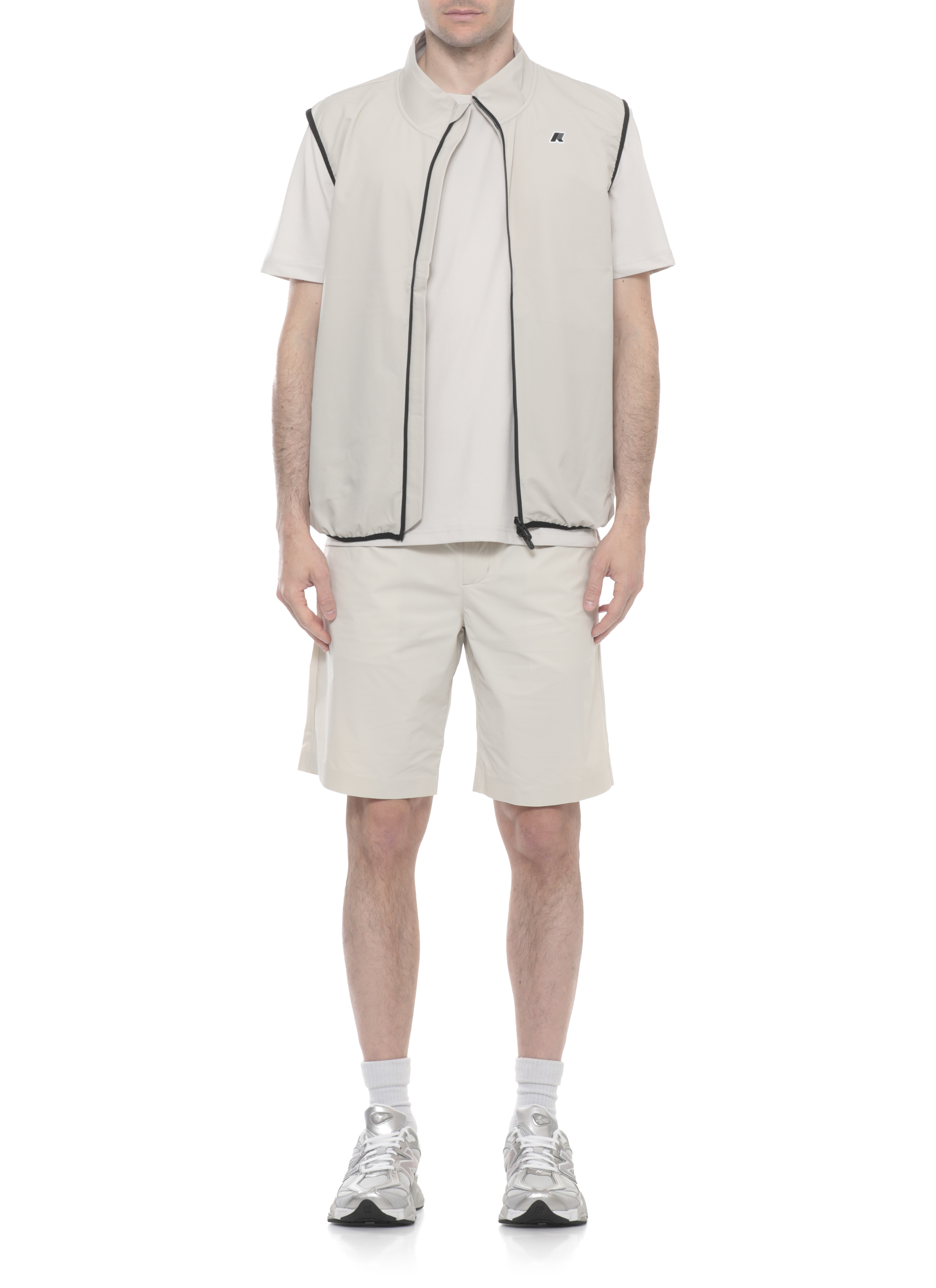 K-Way Jackets Beige K8143VW634 (K-WAY / ベスト ) | K-WAY (ケーウェイ)(4)