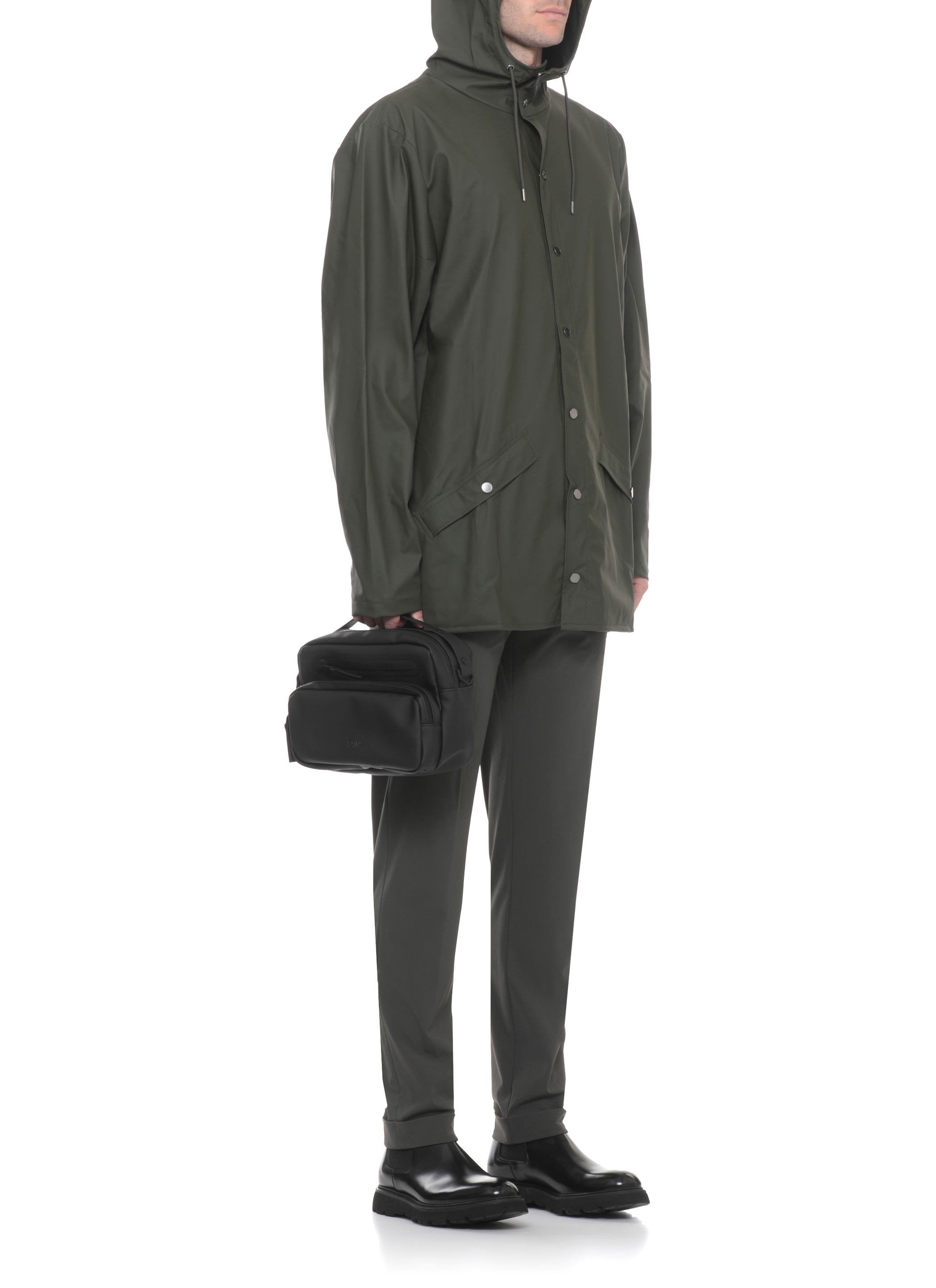 Rains Coats Green RA12010JACKETGRE (RAINS / コート ) | RAINS (レインズ)(4)
