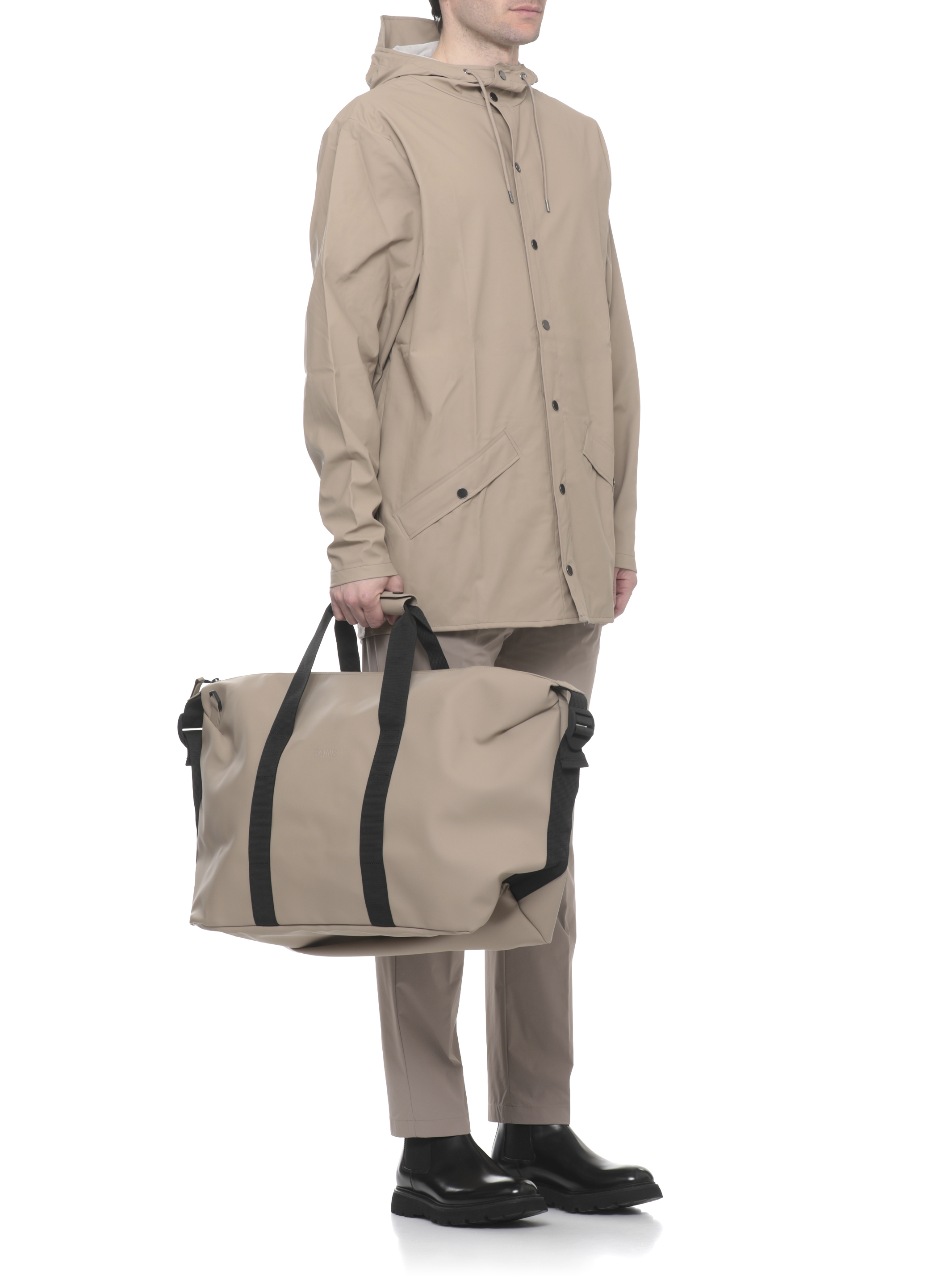 Rains Coats Beige RA12010JACKETBEI (RAINS / コート ) | RAINS (レインズ)(4)