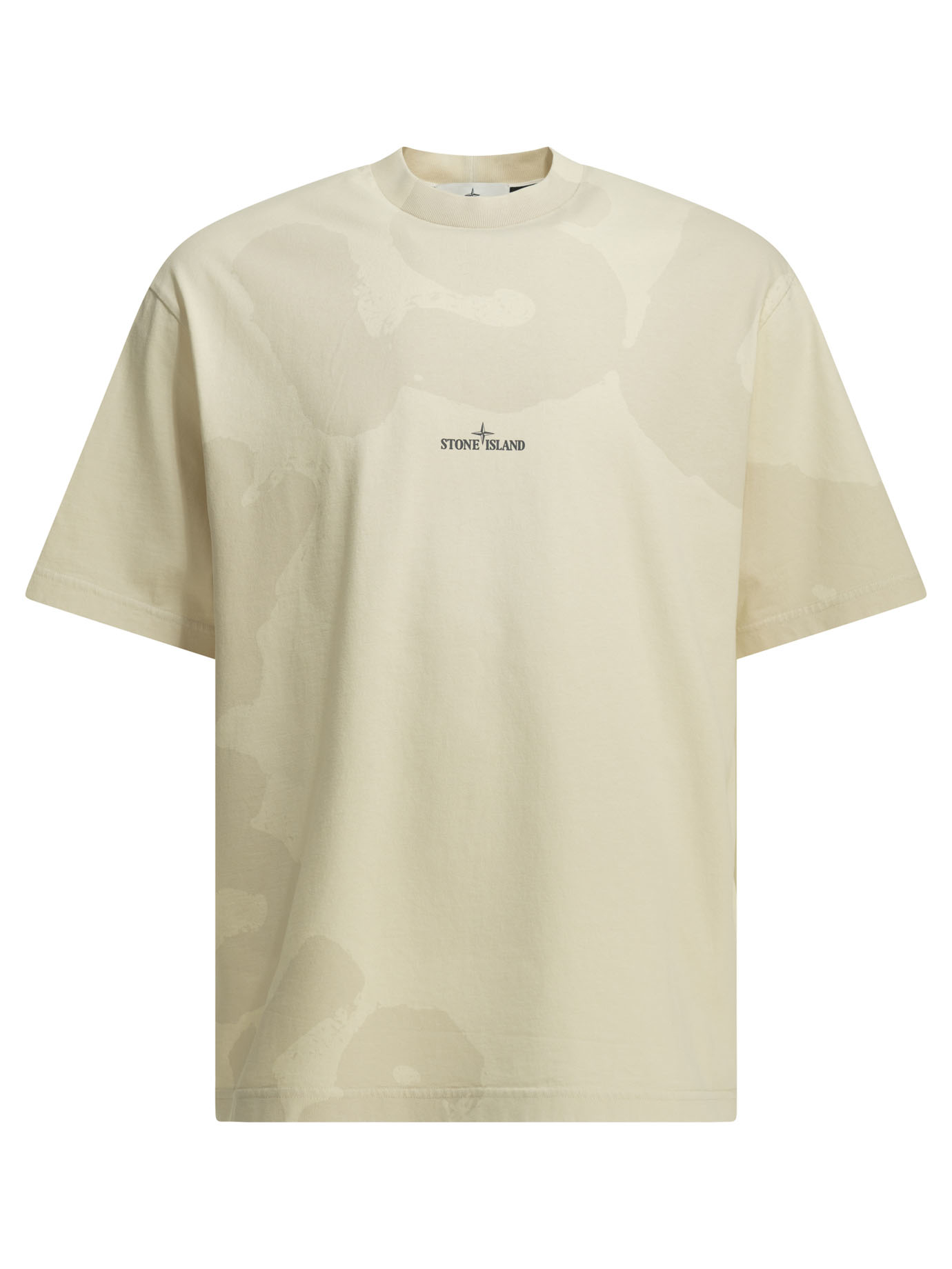 Crew-neck T-shirt with logo 2100002S0365V0093 (STONE ISLAND / Tシャツ・カットソー ) | STONE ISLAND (ストーンアイランド)