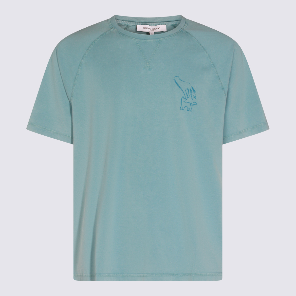 MAISON KITSUNE' T-shirts and Polos QM00103KJ70360505 (Maison Kitsuné / Tシャツ・カットソー ) | Maison Kitsuné (メゾン キツネ)