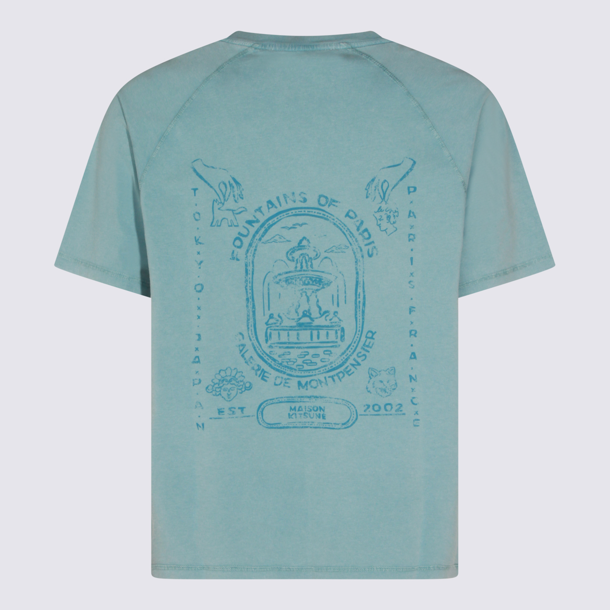 MAISON KITSUNE' T-shirts and Polos QM00103KJ70360505 (Maison Kitsuné / Tシャツ・カットソー ) | Maison Kitsuné (メゾン キツネ)(1)