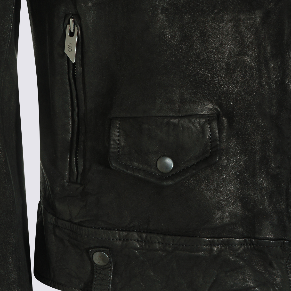 Salvatore Santoro Jackets Light Grey 46031DNIVBLACK (SALVATORE SANTORO / レザー&ファージャケット・コート ) | SALVATORE SANTORO (サルバトーレ サントロ)(2)