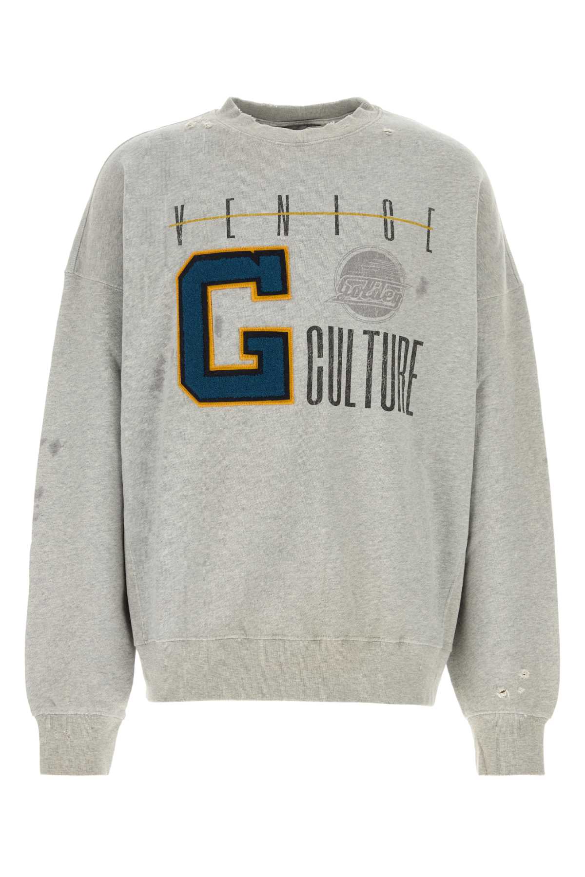 Grey cotton sweatshirt GUP02175P00240960513 (Golden Goose / スウェット・フーディー ) | Golden Goose (ゴールデングース)