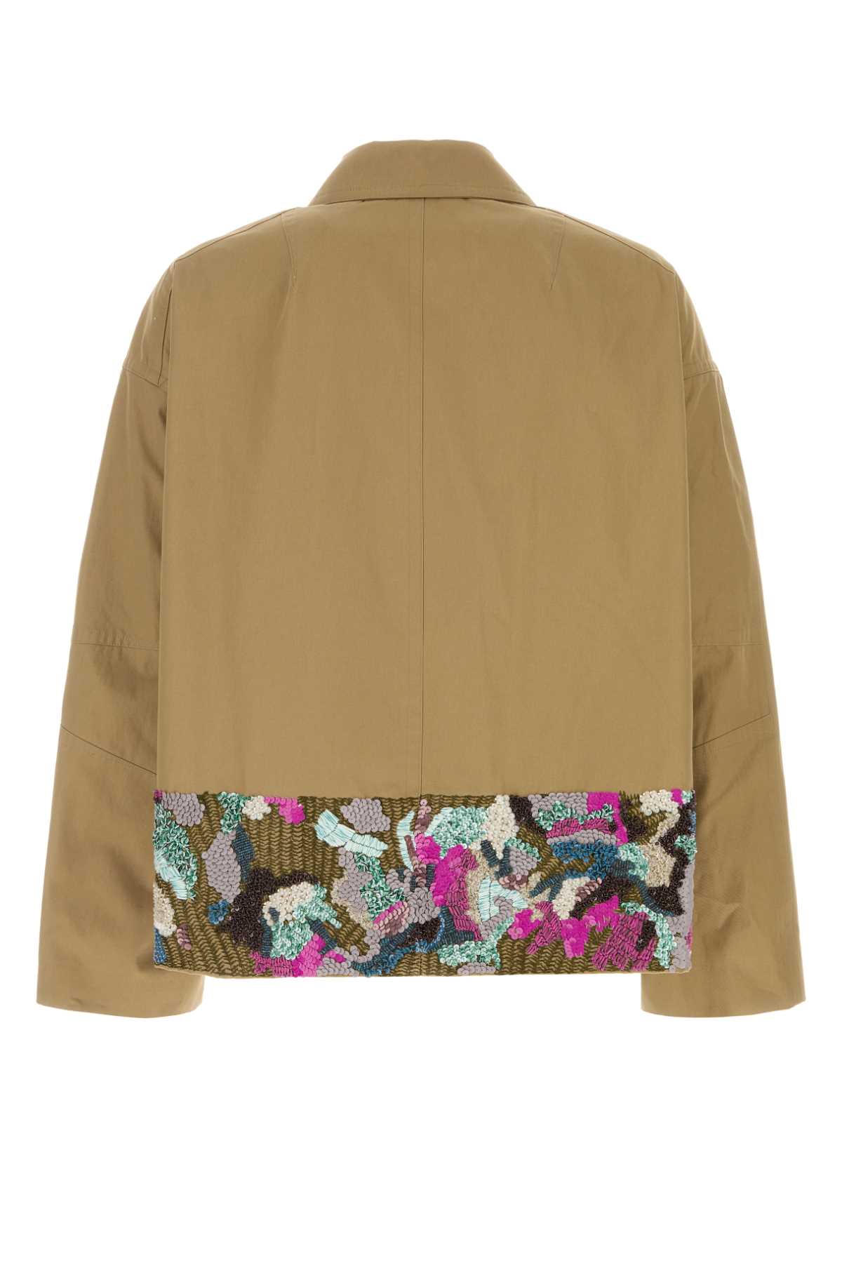 Camel cotton Robinson overcoat 2610202343103102 (Dries Van Noten / カジュアルジャケット ) | Dries Van Noten (ドリスヴァンノッテン)(1)