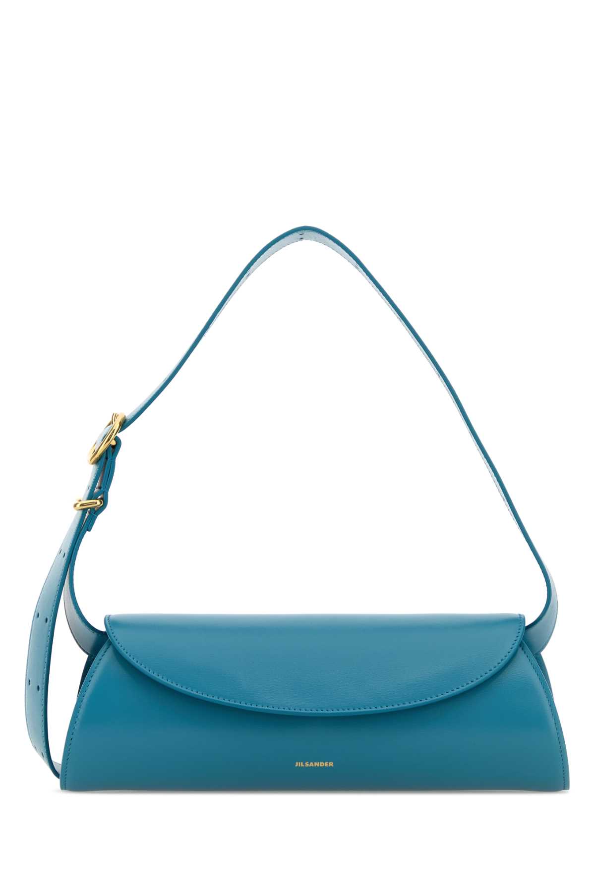 Turquoise leather small Cannolo shoulder bag J07WD0023P4840440 (Jil Sander / ハンドバッグ・ショルダーバッグ ) | Jil Sander (ジルサンダー)