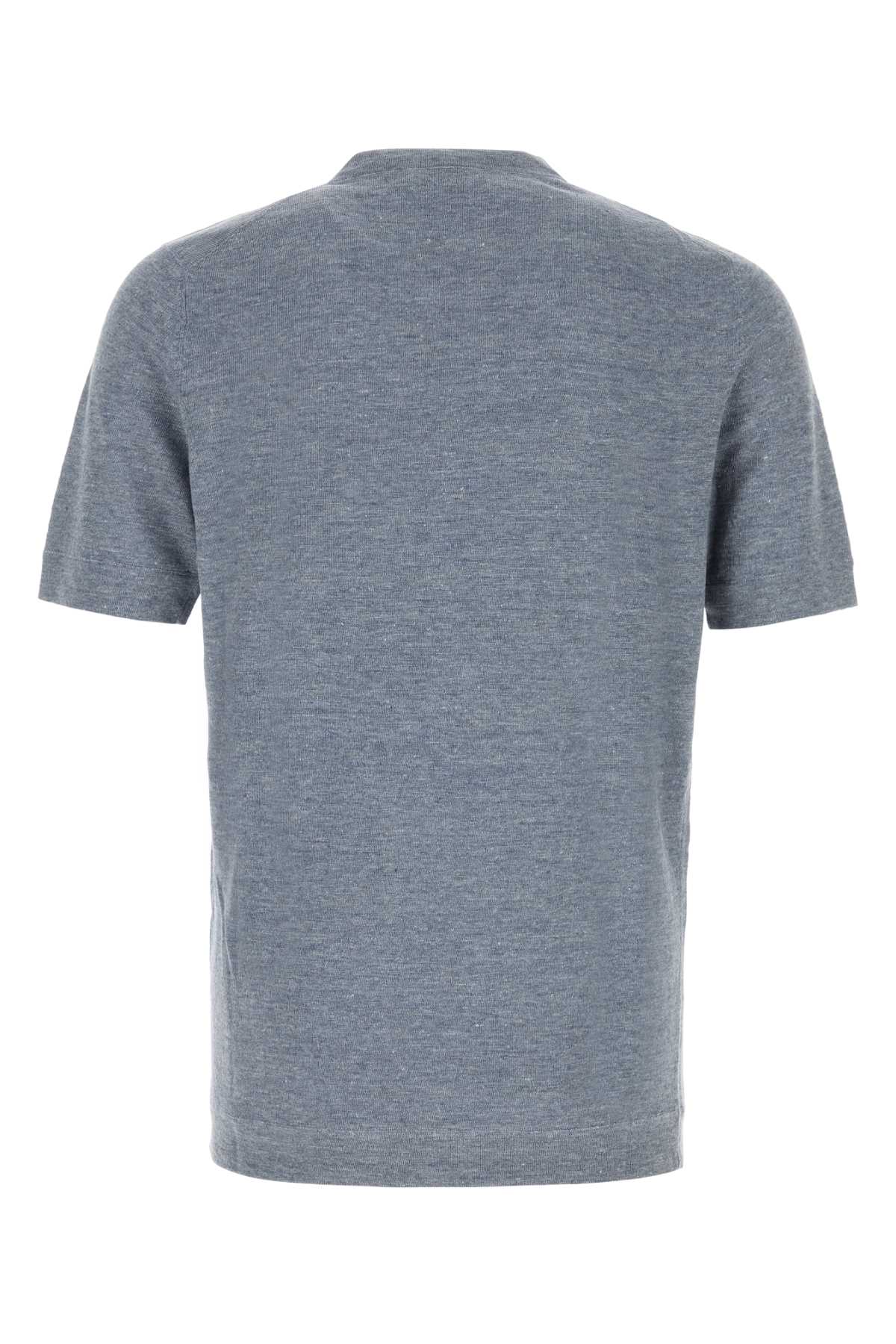 Melange air force blue linen blend sweater M2L00340C7864 (Brunello Cucinelli / ニット・セーター・カーディガン ) | Brunello Cucinelli (ブルネロ・クチネリ)(1)