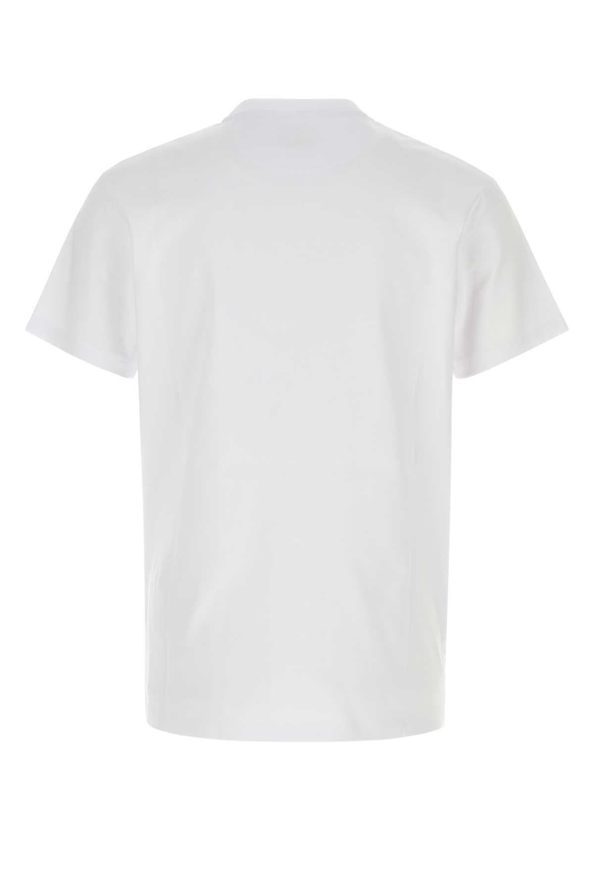 White cotton t-shirt FY1319AY0GF0QA0 (FENDI / Tシャツ・カットソー ) | FENDI (フェンディ)(1)