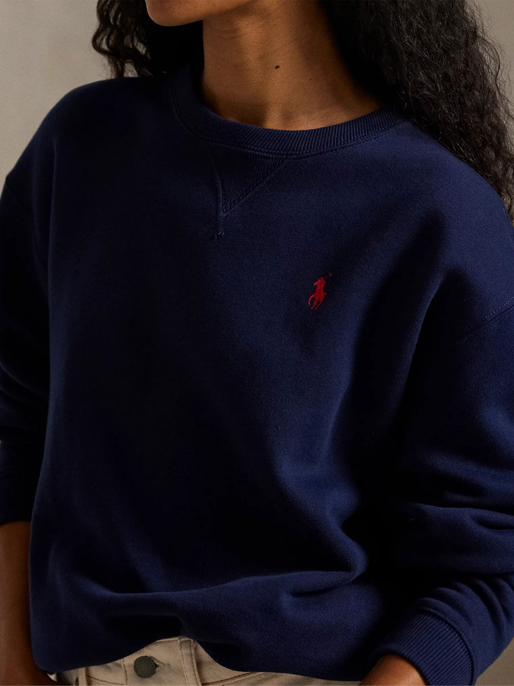COTTON FLEECE CREWNECK SWEATSHIRT 211971690003（スウェット