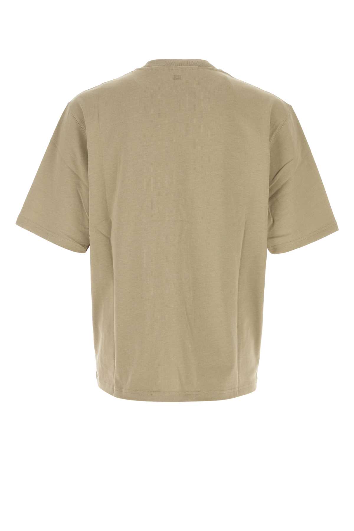 Cappuccino cotton t-shirt UTS341726A036 (AMI Paris / Tシャツ・カットソー ) | AMI Paris (アミパリス)(1)