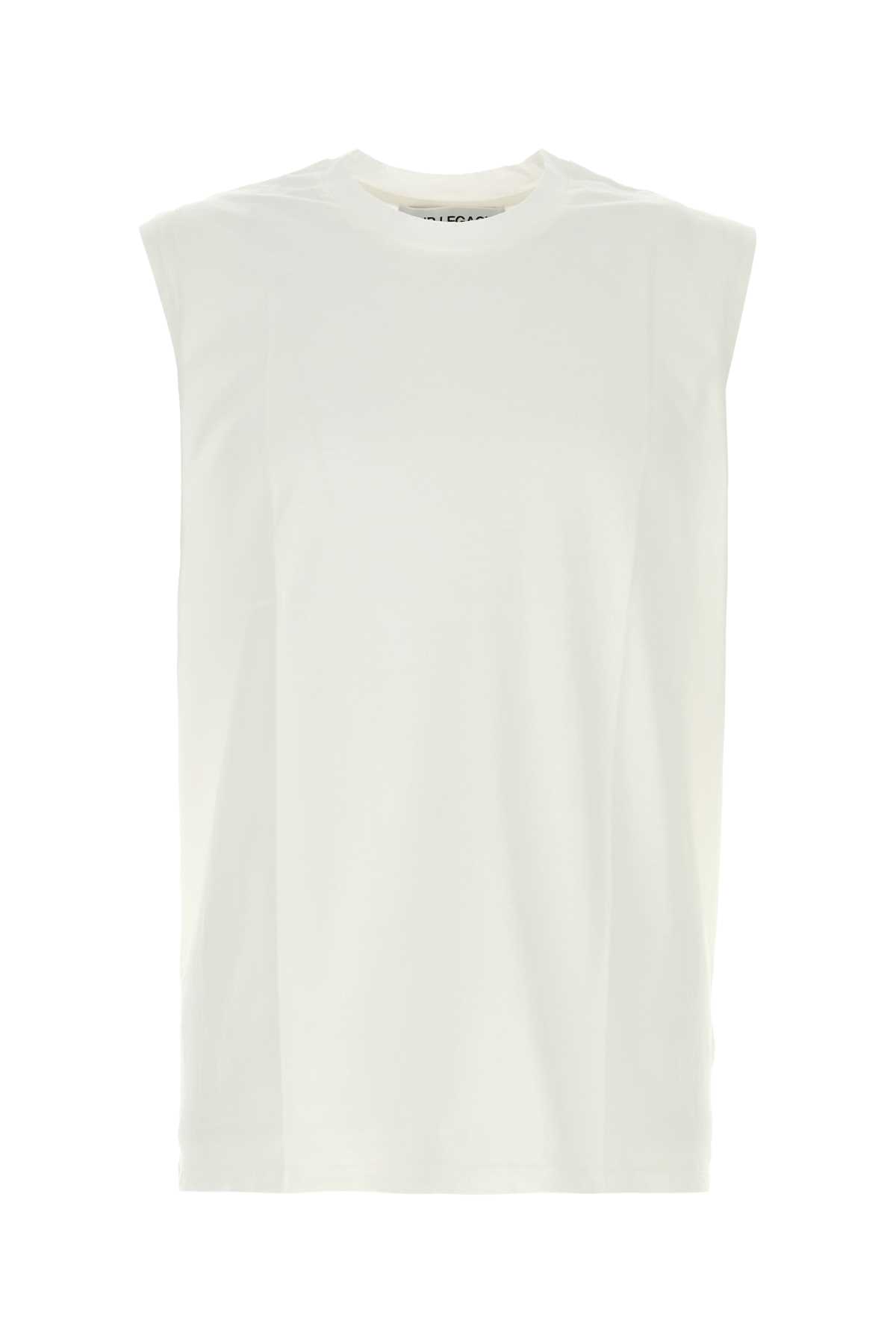 White cotton oversize tank top M2266BSPSTAPICPRI (OUR LEGACY / タンクトップ・キャミソール ) | OUR LEGACY (アワーレガシー)