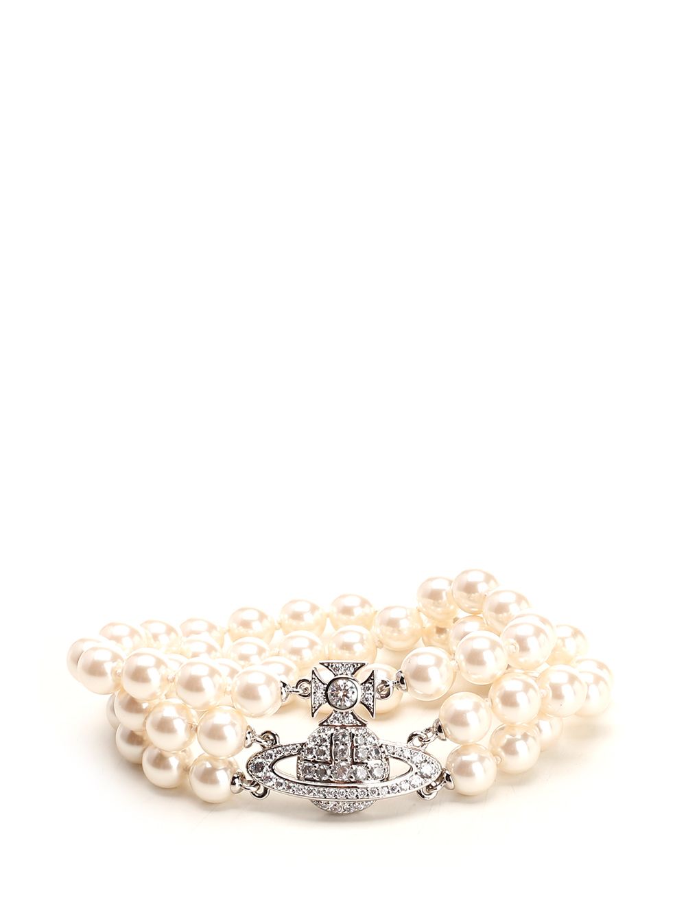 Three-row pearl choker 6103006L02P132CNP132 (Vivienne Westwood / ネックレス ) | Vivienne Westwood (ヴィヴィアン・ウェストウッド)