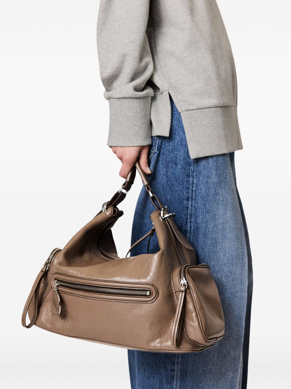 Stella McCartney Bags.. Grey 7B0178WP06322802 (Stella McCartney / ハンドバッグ・ショルダーバッグ ) | Stella McCartney (ステラ マッカートニー)(6)