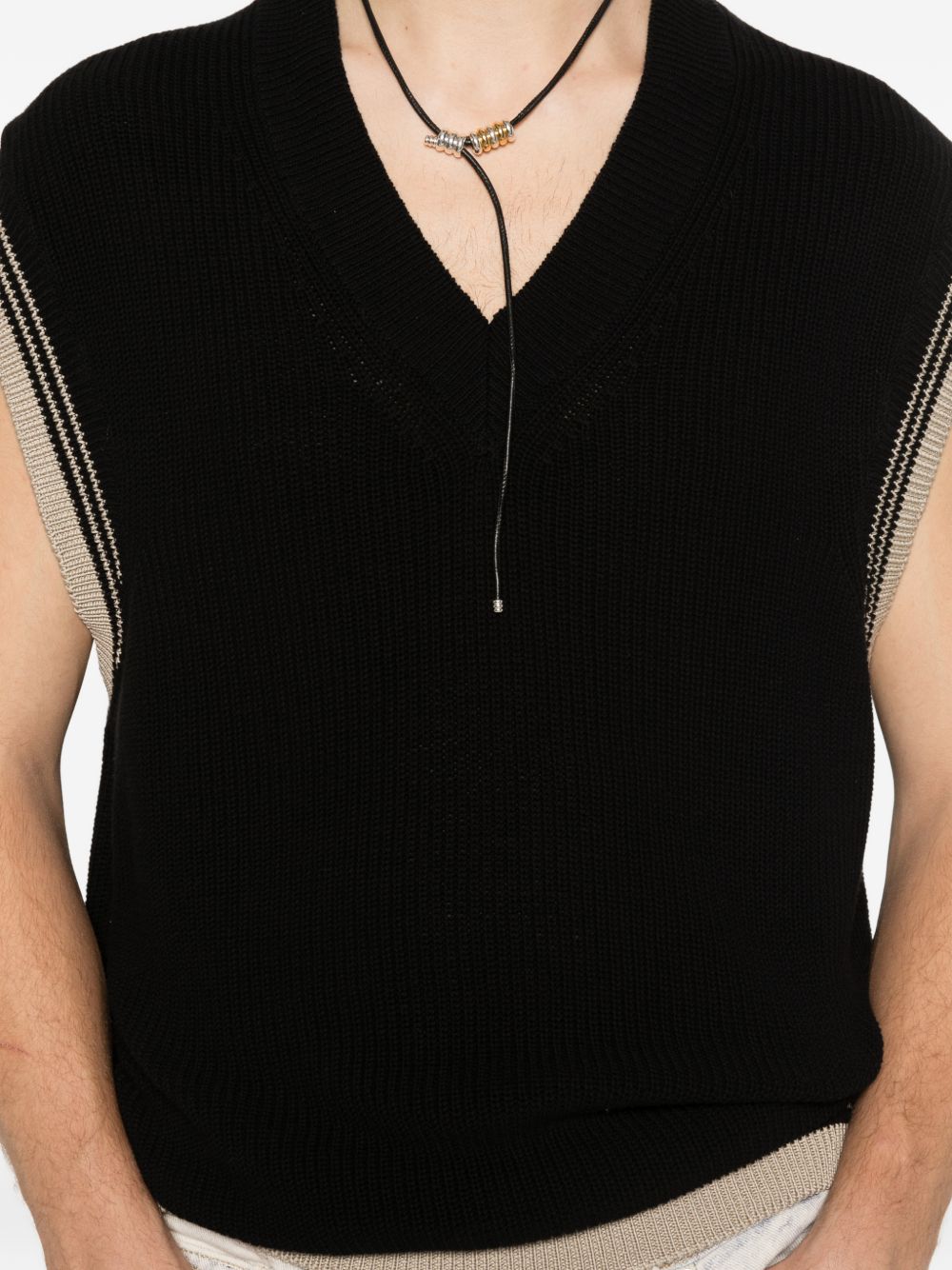 Amaranto Sweaters B9AB0039ABV423 (AMARÁNTO / ベスト ) | AMARÁNTO (アマラント)(3)