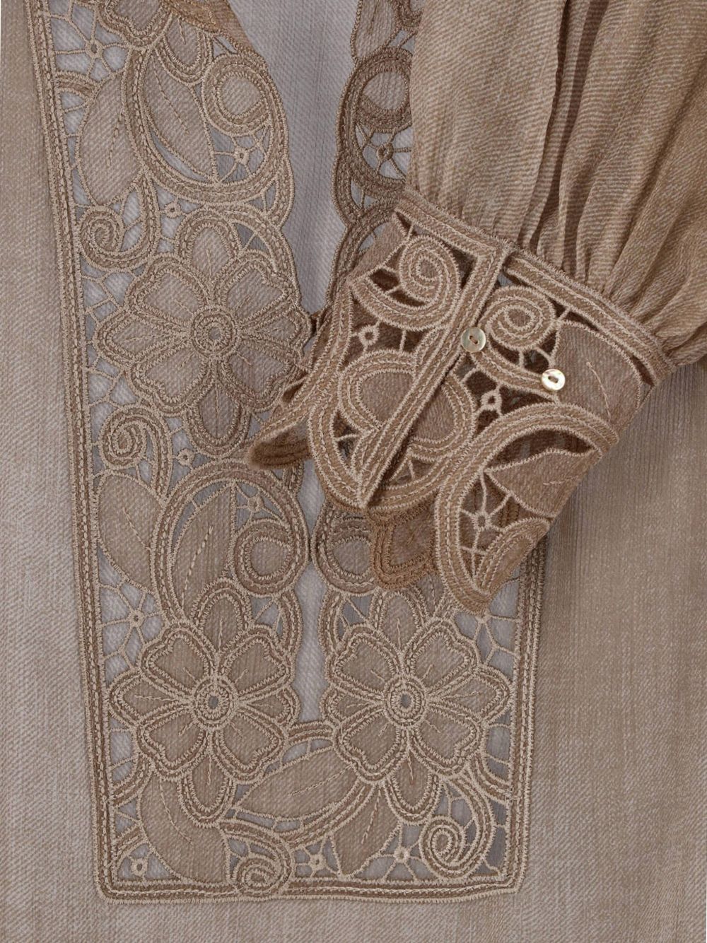 Ermanno Scervino Shirts D482K766RFWBS4850 (ERMANNO SCERVINO / シャツ・ブラウス ) | ERMANNO SCERVINO (エルマンノ シェルヴィーノ)(2)