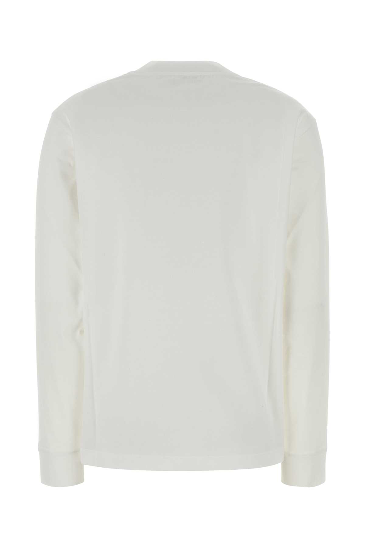 White cotton oversize Ciles t-shirt 6891SK220WHT (The Row / Tシャツ・カットソー ) | The Row (ザ・ロウ)(1)
