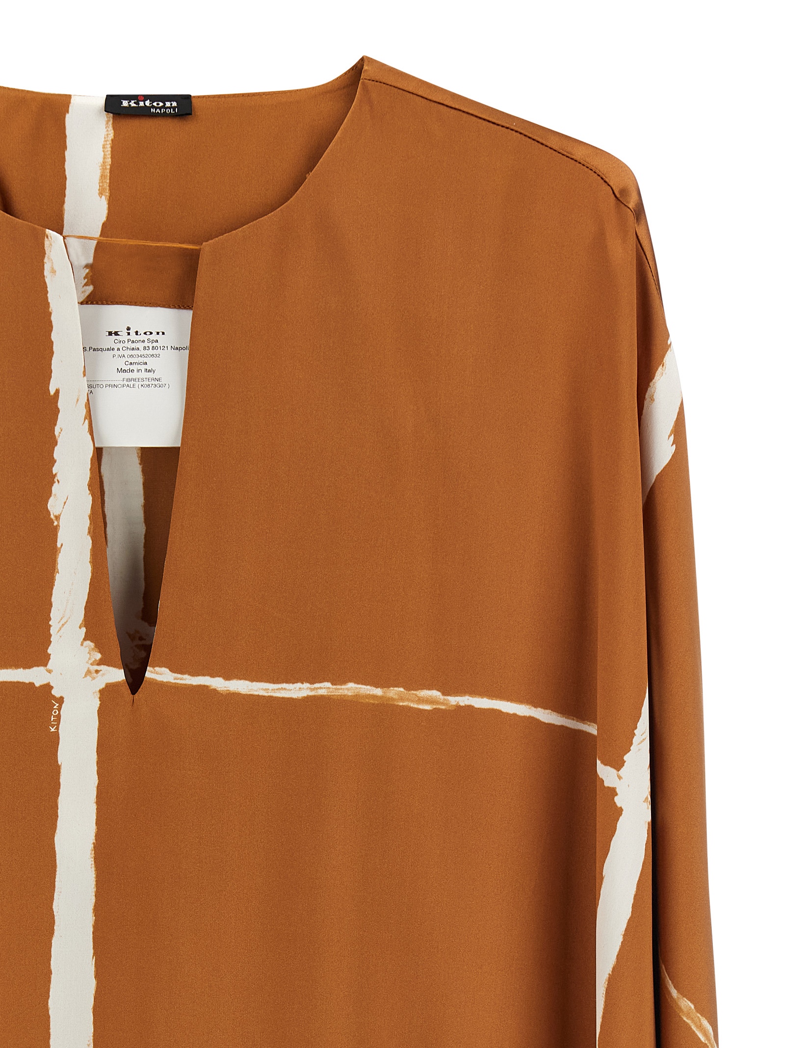 Caftan blouse D49438K0873G07003 (Kiton / シャツ・ブラウス ) | Kiton (キートン)(2)